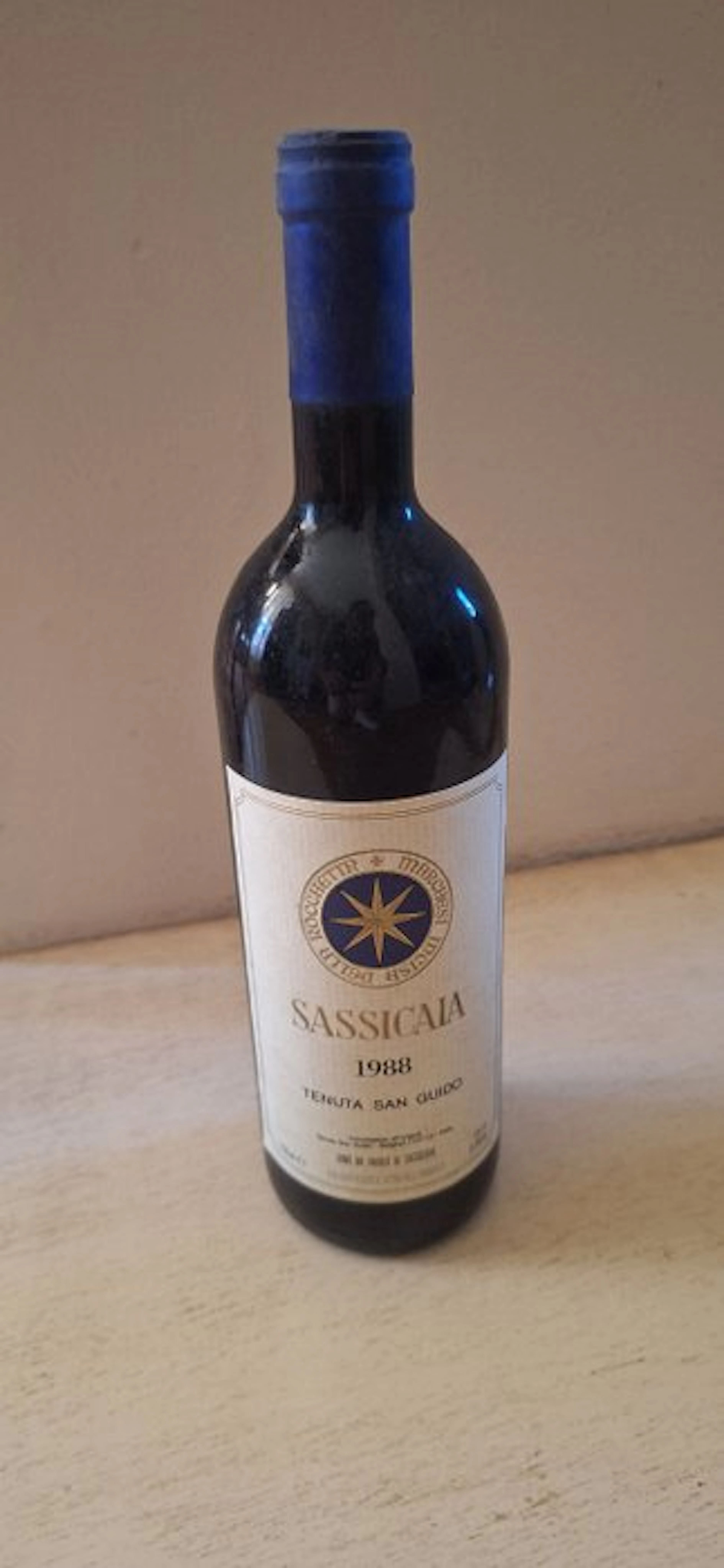 1988 Tenuta San Guido, Sassicaia - Bolgheri - 1 Bottle (0.75L)