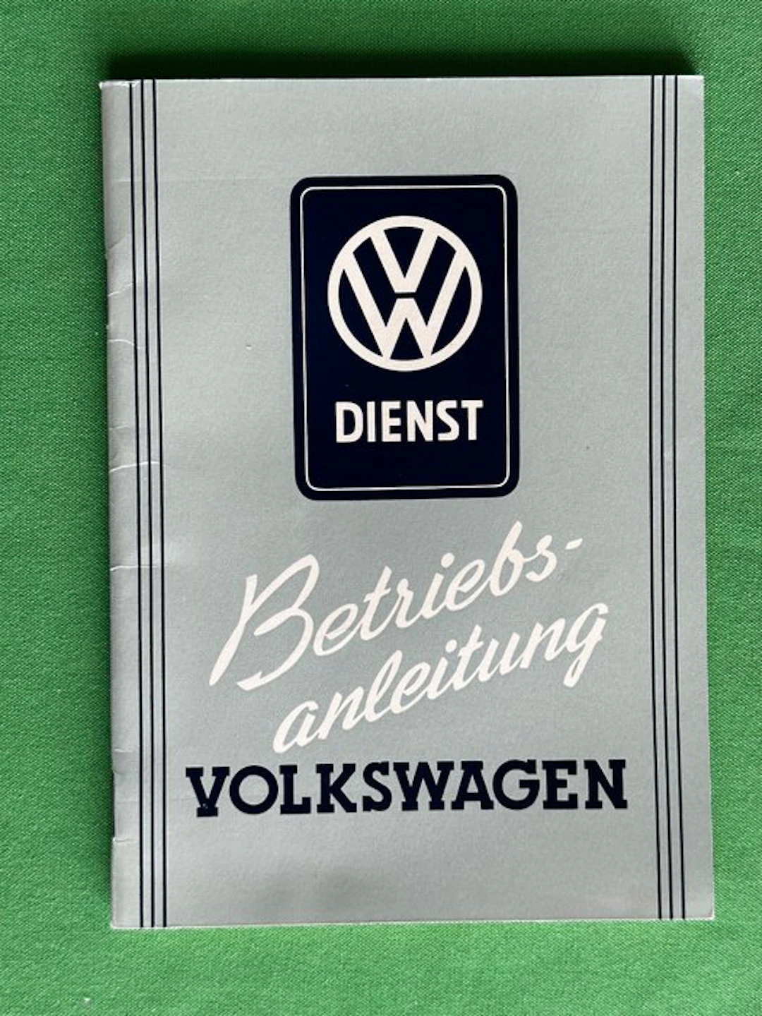 Manual - Volkswagen - User manual for Käfer (Beetle) - 1952