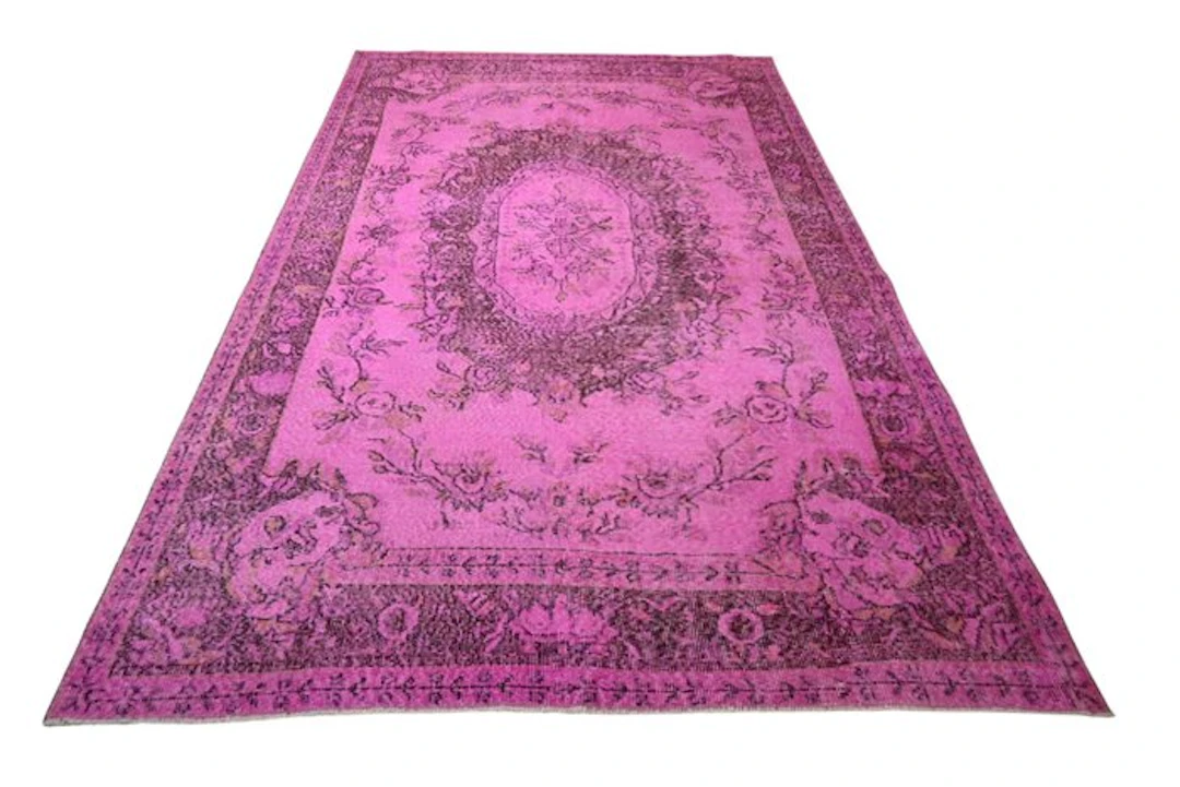 Pink vintage - Rug - 290 cm - 180 cm - with certificate