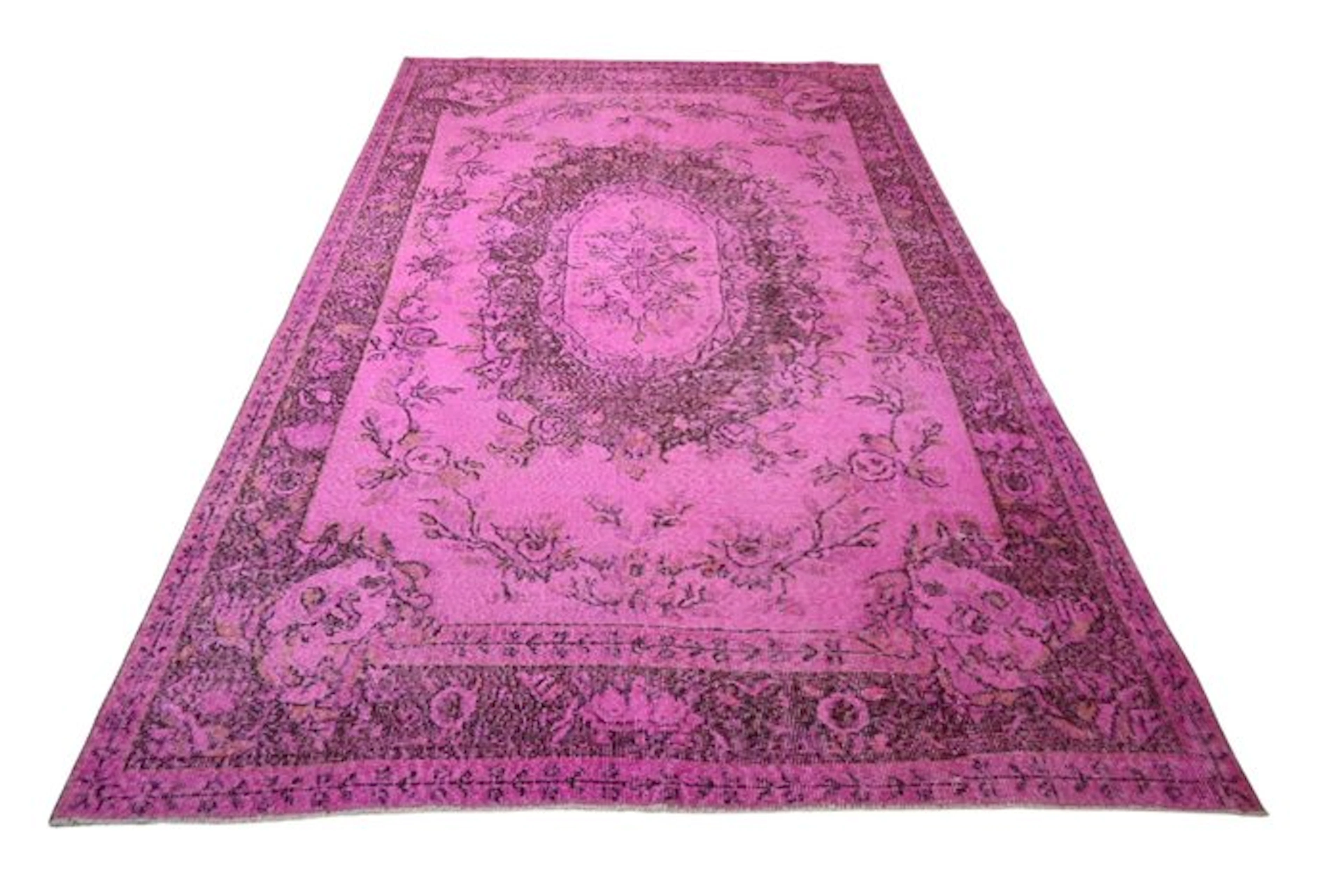 Pink vintage - Rug - 290 cm - 180 cm - with certificate
