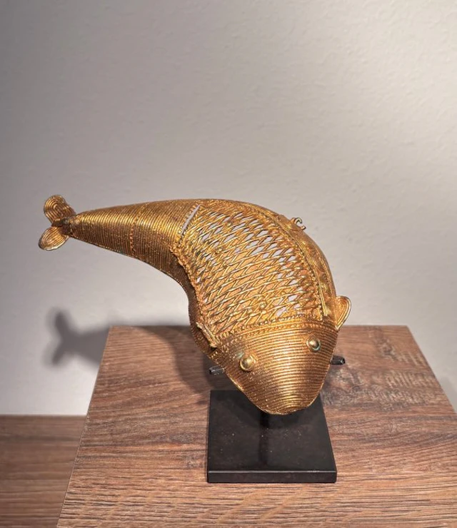 Ashanti fold pendant - Figure - Achantis - Ghana