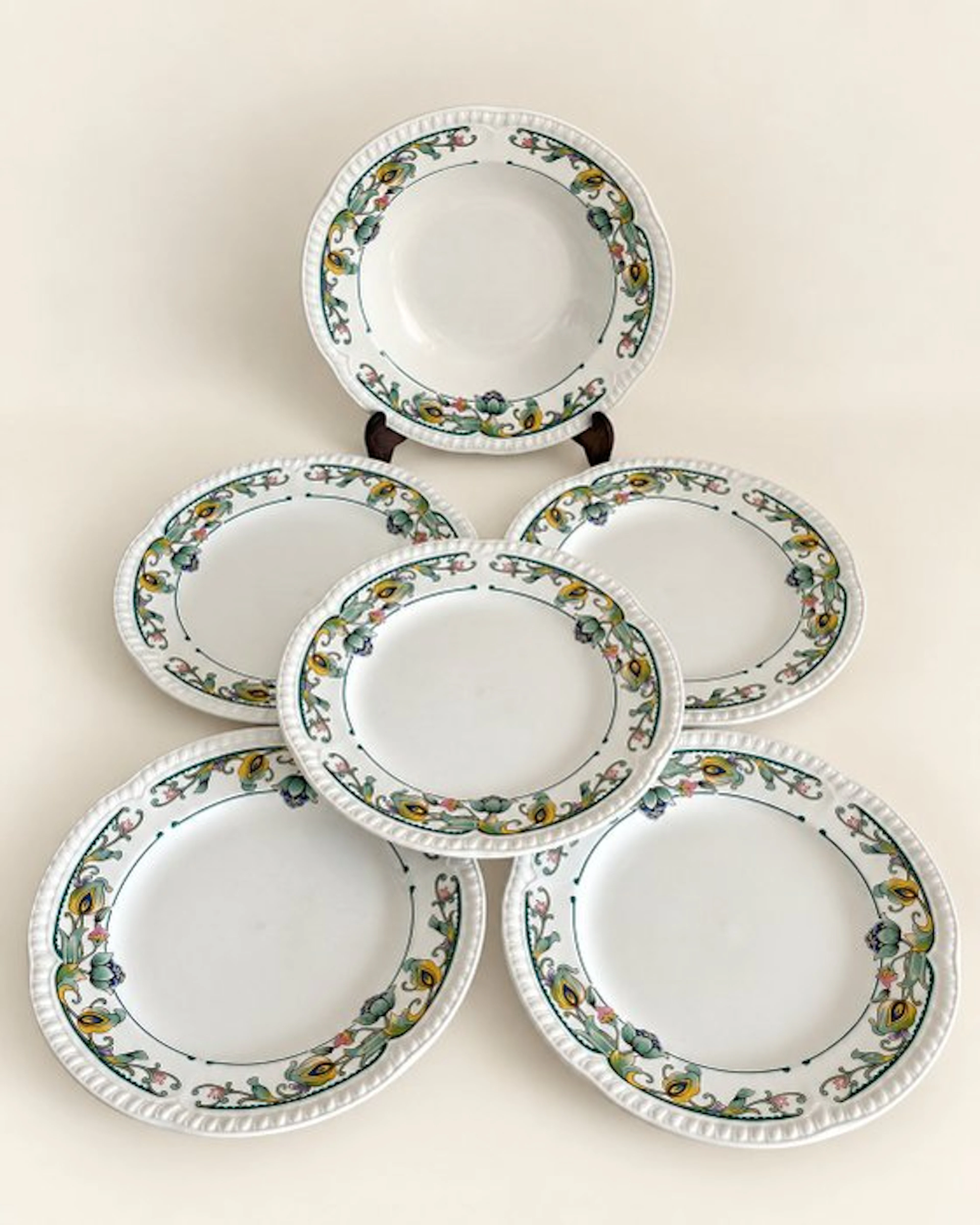 Churchill - Plate (6) - Buckingham - Vitrified...