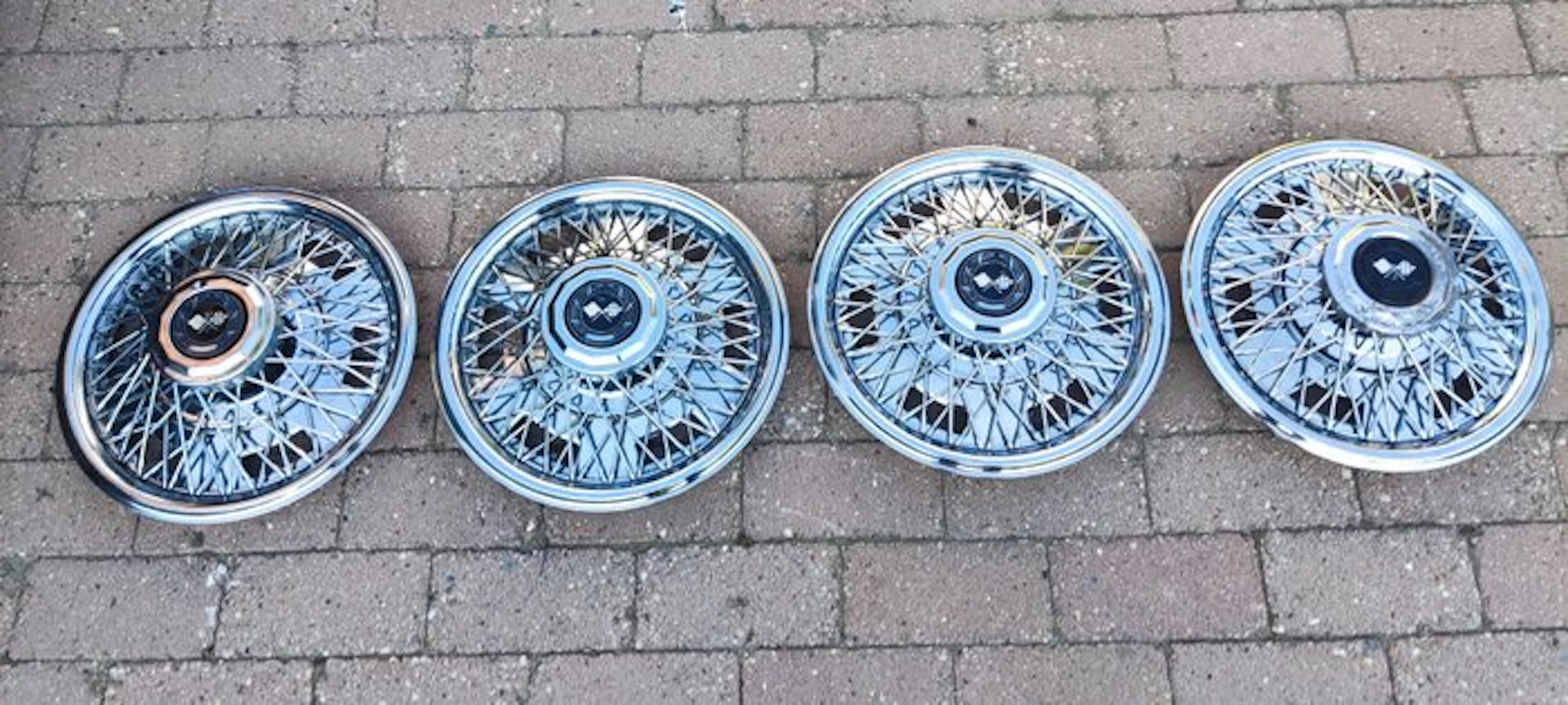 OEM Factory Original 'Simulated Wire Wheel Covers'