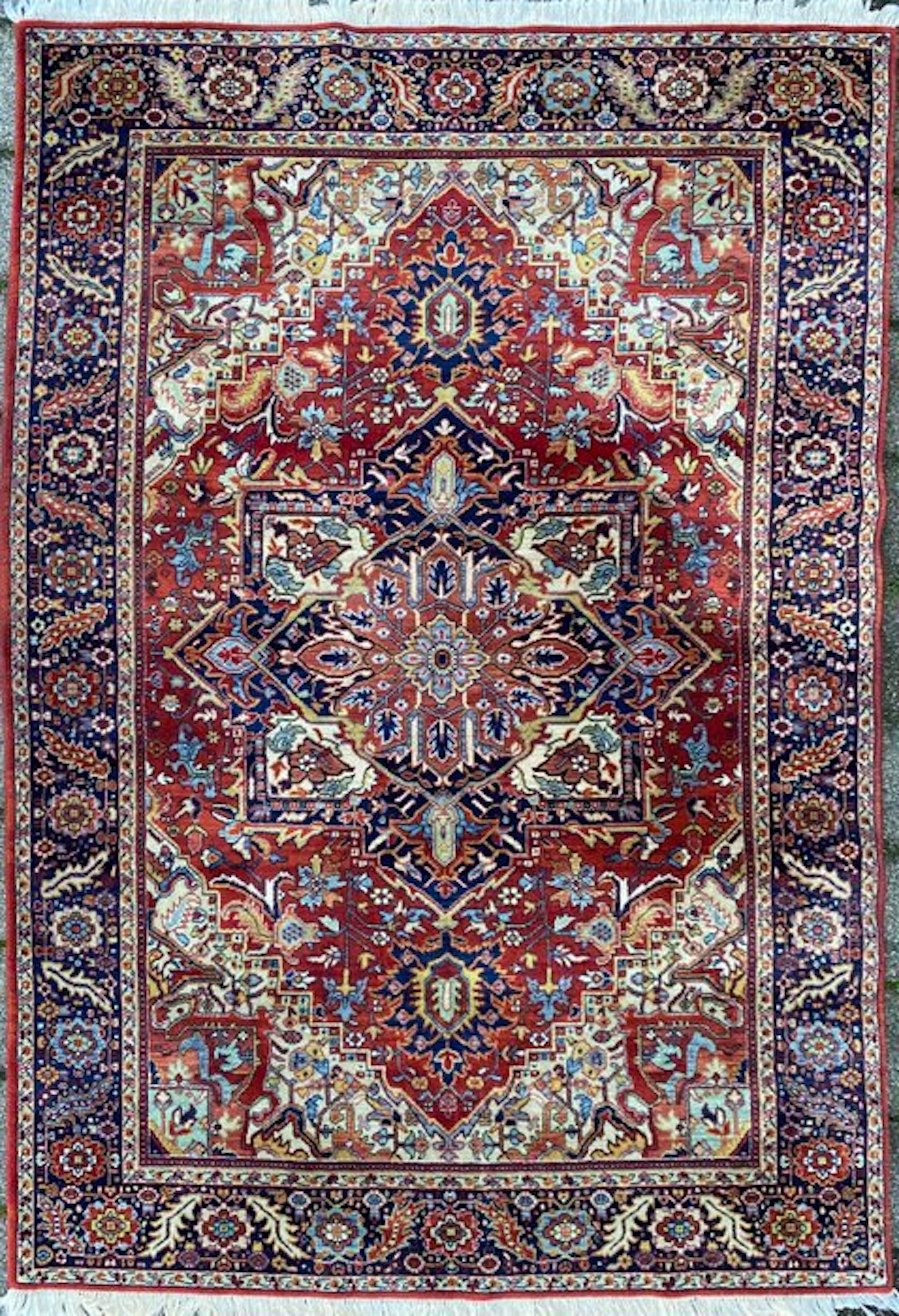 Heriz - Cleaned - Carpet - 289 cm - 199 cm