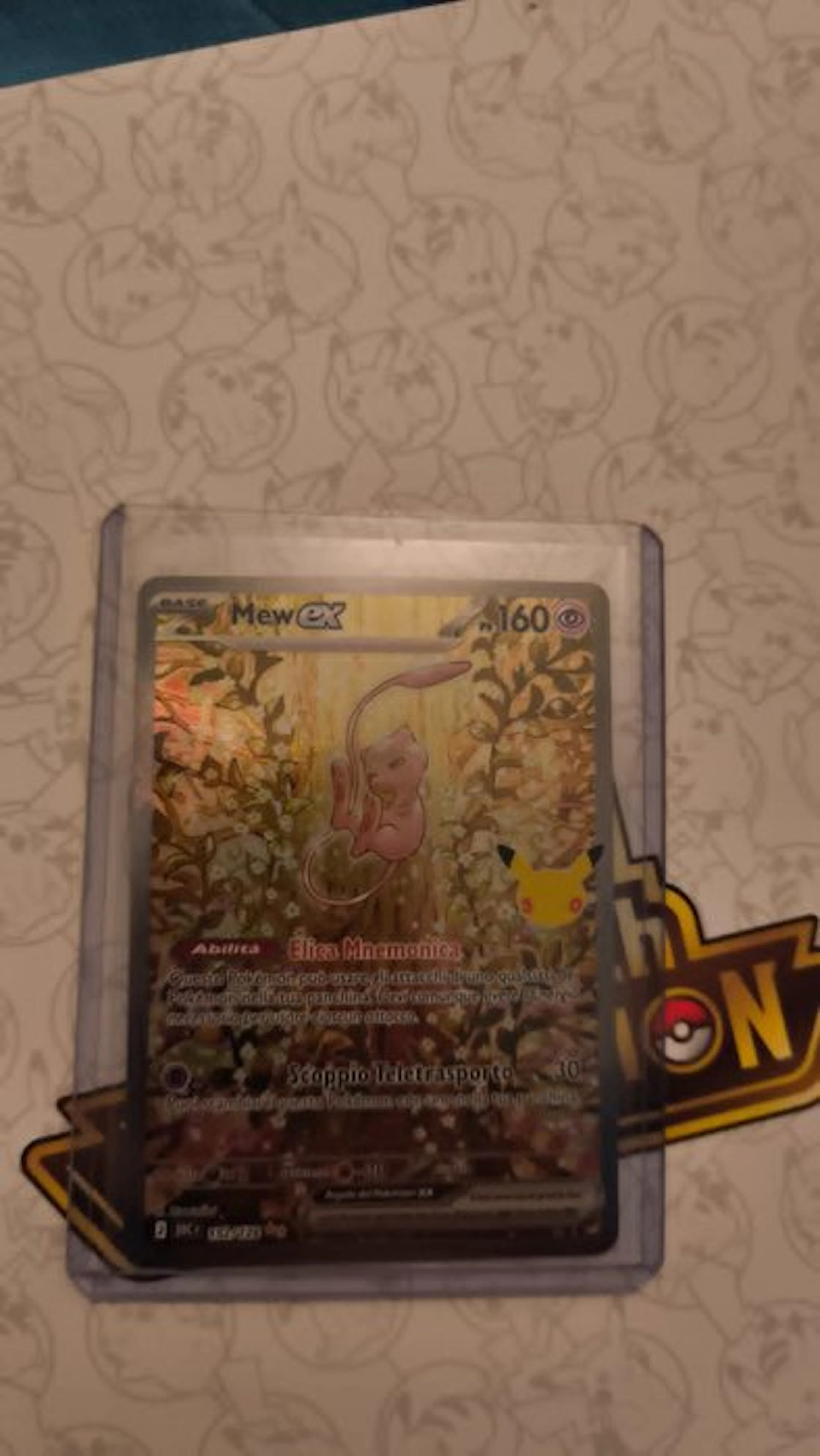 Pokémon - 1 Card - Mew 152/128 Full art, Secret rare, Foil