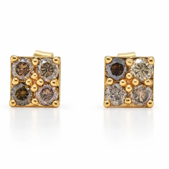 No reserve price - Earrings - 14 kt