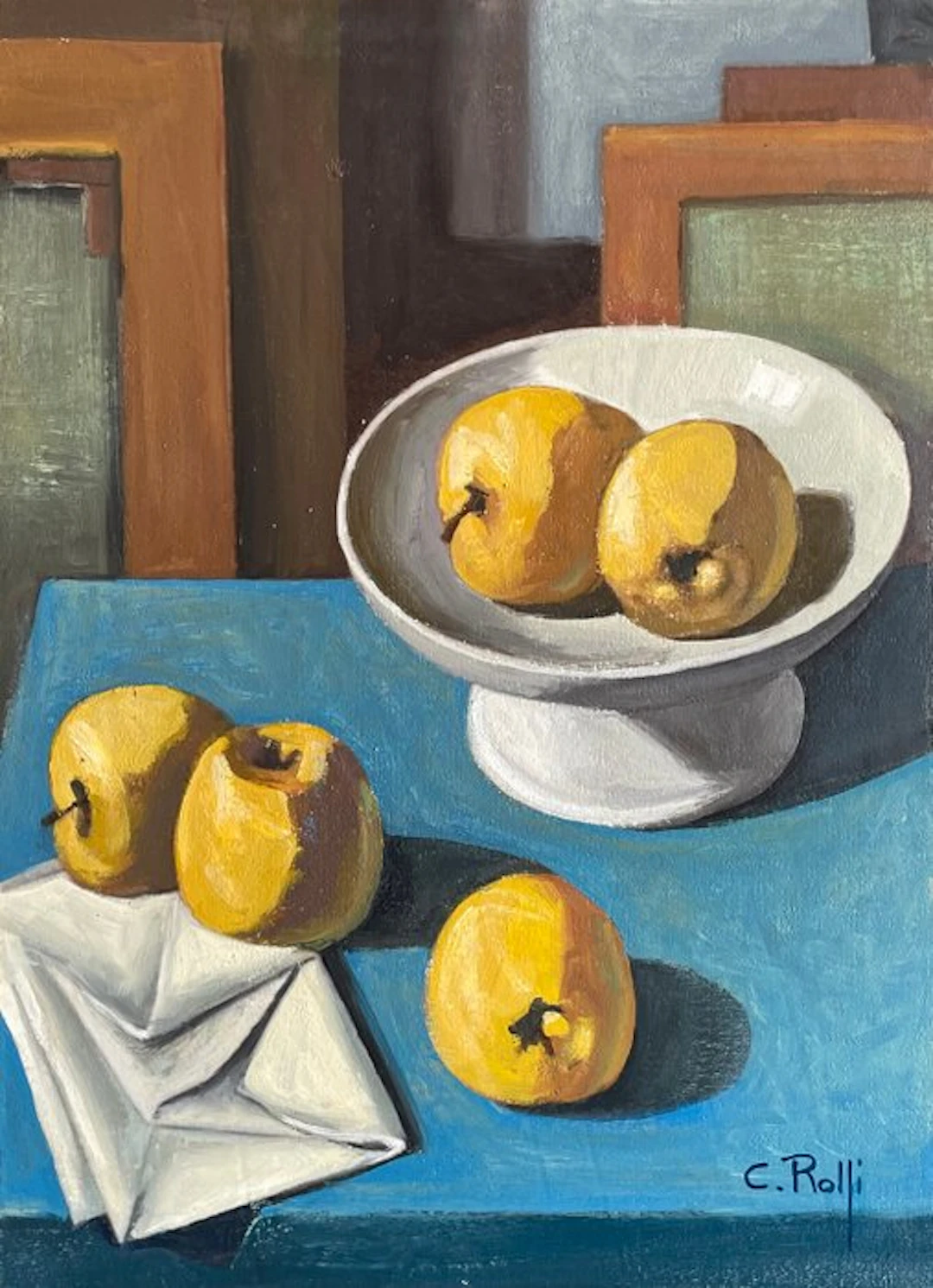 Claudio Rolfi (1960) - Nello studio