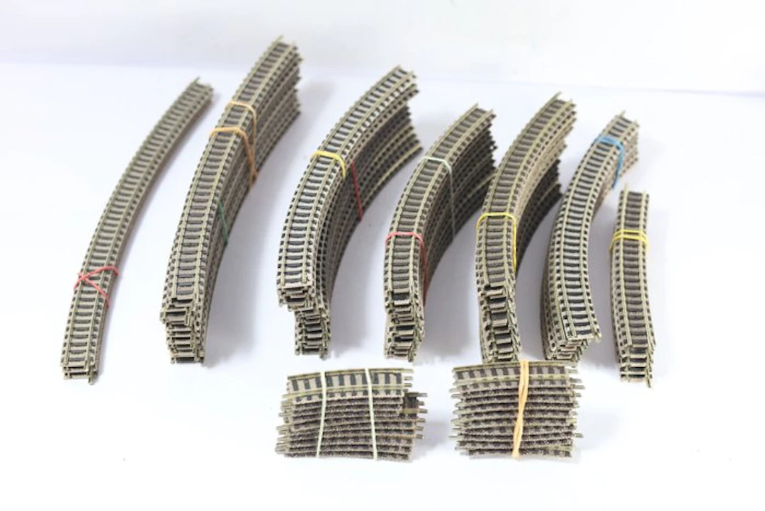 Fleischmann N - 9120/9125/9130 - Model train tracks (1)...