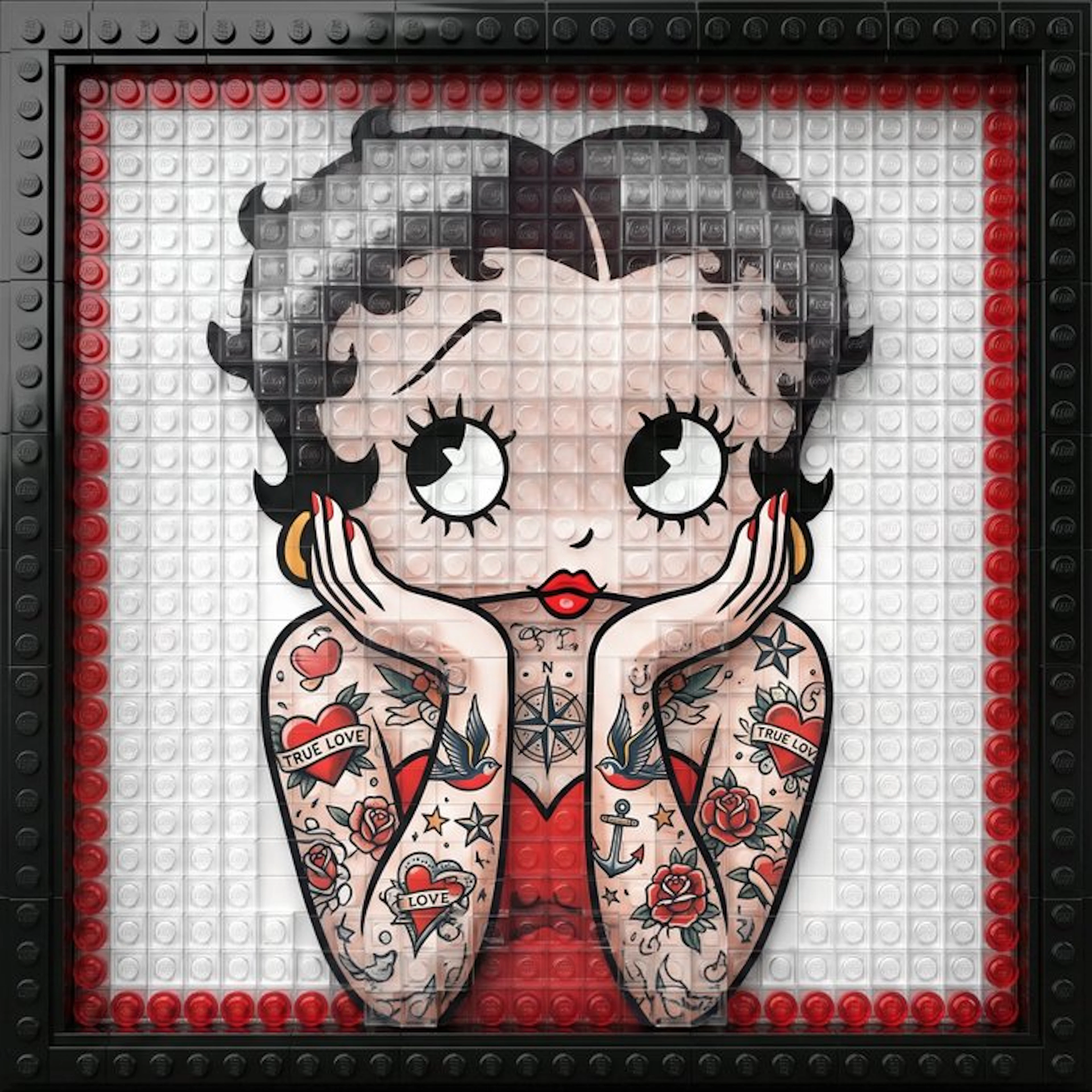 Artxlife - Lego Betty Boop, Inked & Irresistible