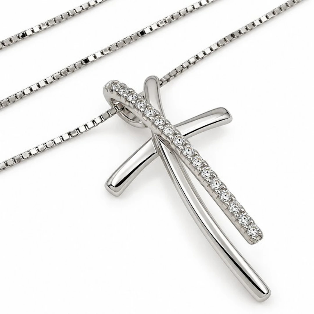 No reserve price - Necklace with pendant - 18 kt
