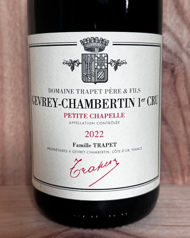 2022 Domaine Trapet Père et Fils "Petite Chapelle"...