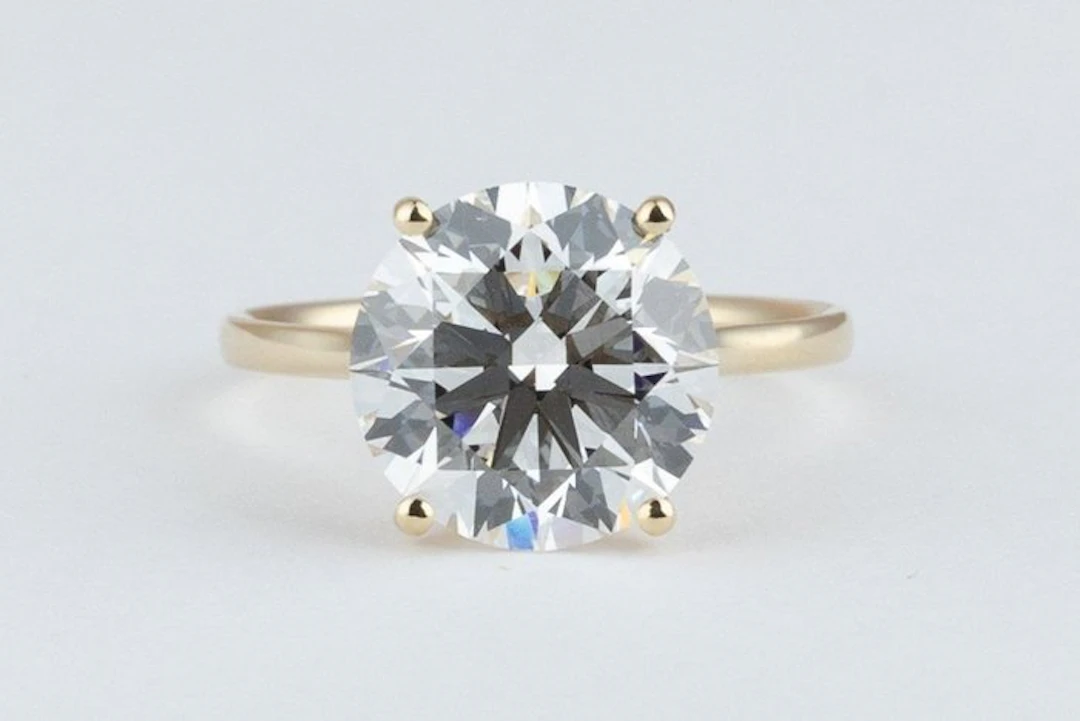 No reserve price - Ring - 14 kt