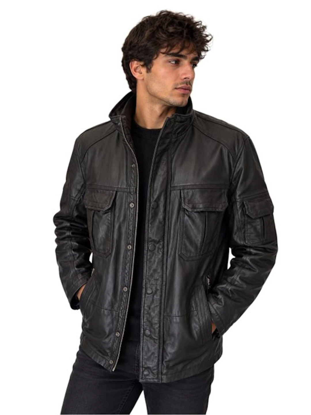 Hugo Boss - Leather jacket