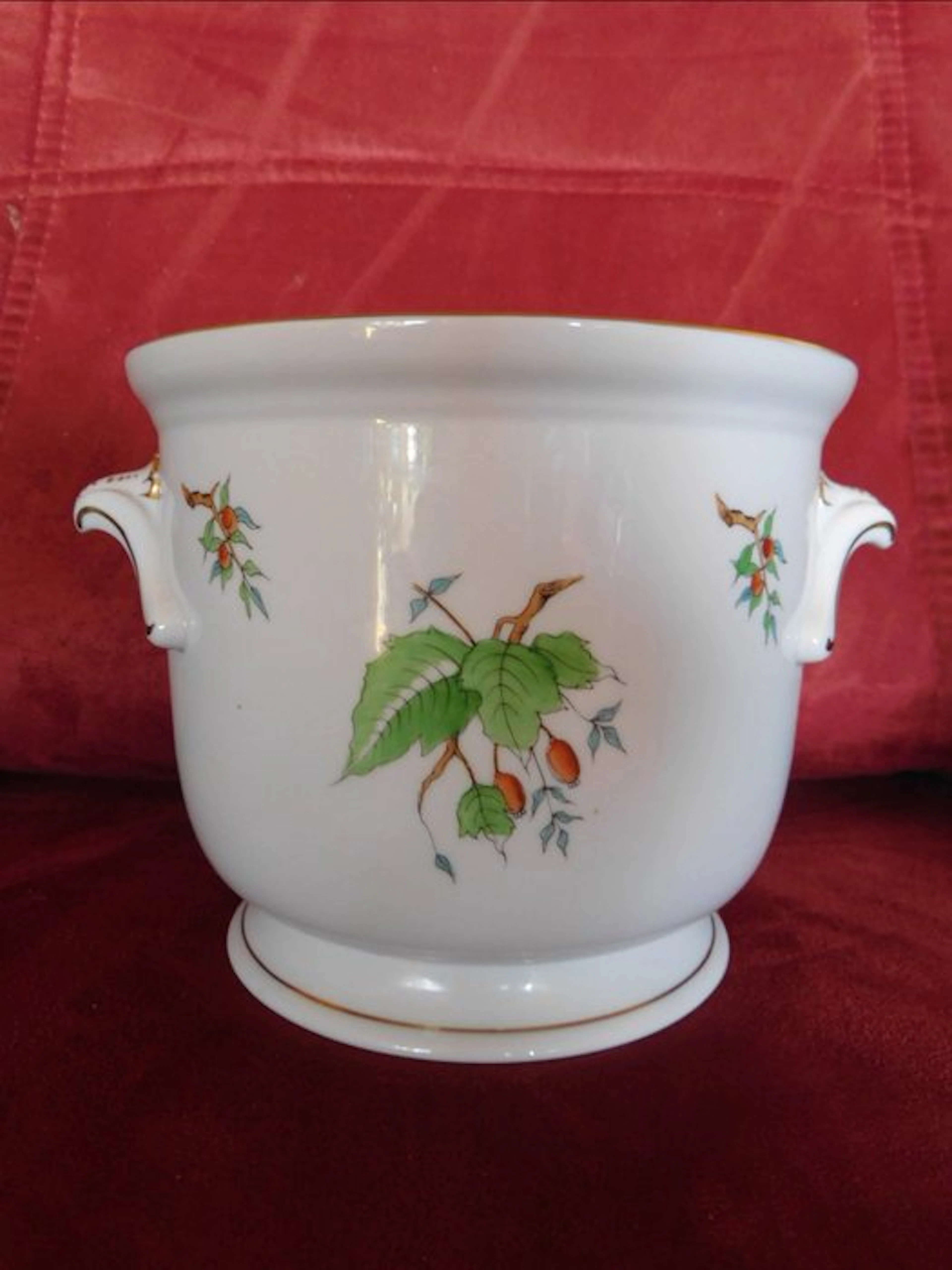 Herend - Pot - Cache Port Hagebutte - Porcelain