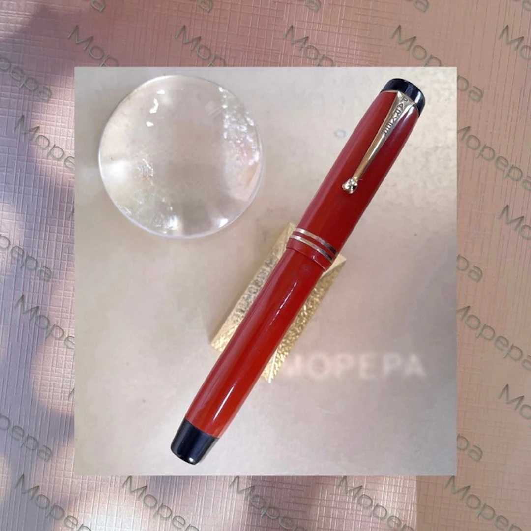 Parker - Parker Duofold Senior Short coral red Vintage 1930-33 - Pen