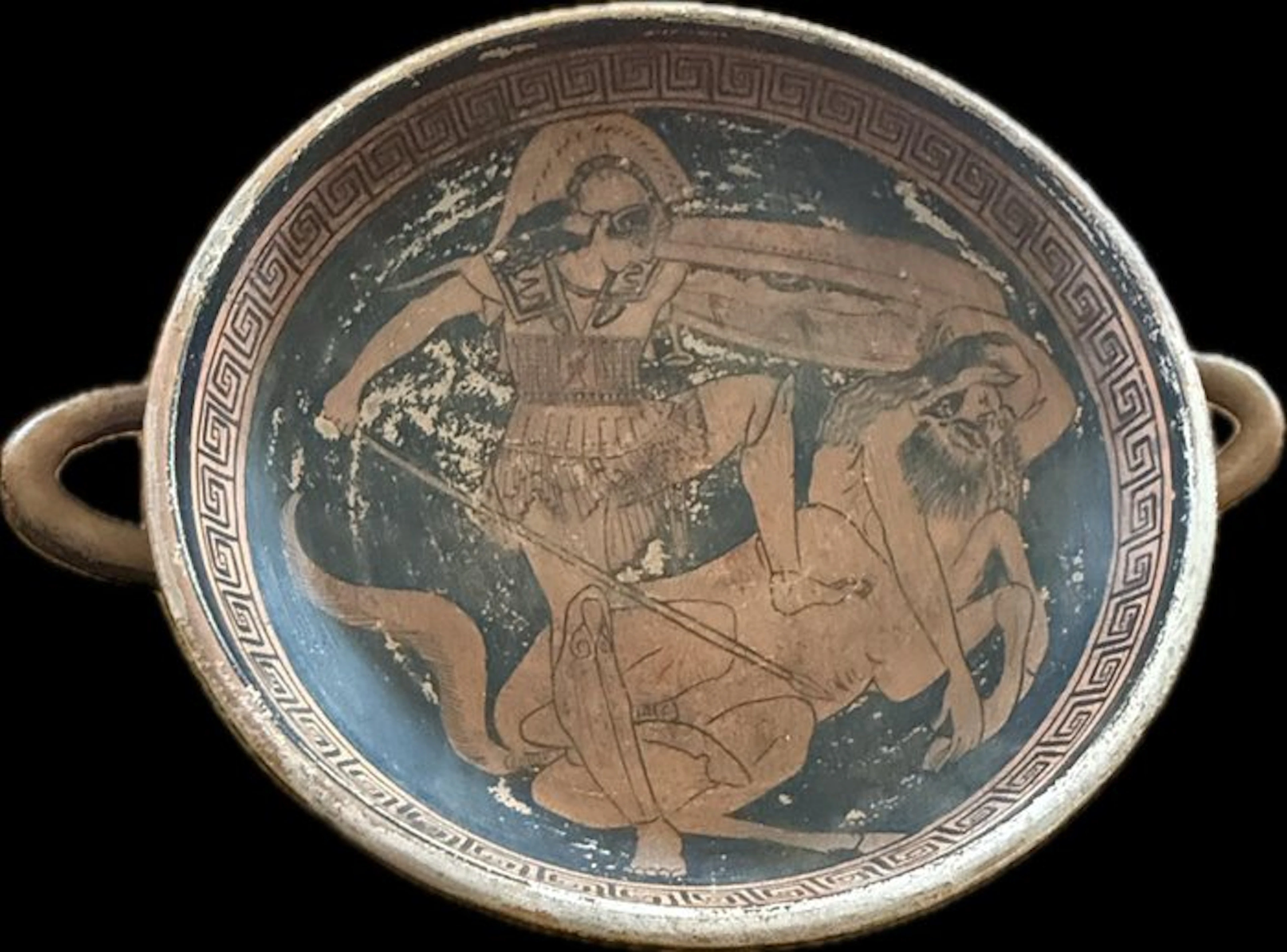 Earthenware Vase - 12 cm - Replica of an Ancient Greek Kylix