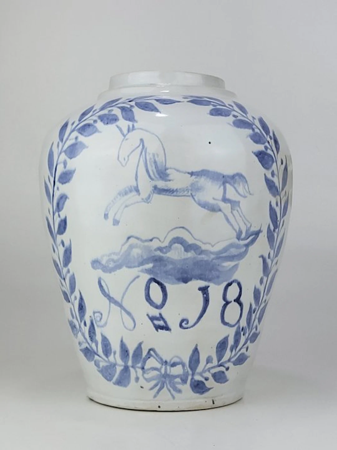 Pharmacy jar - Earthenware - Rare Apothecary Jar