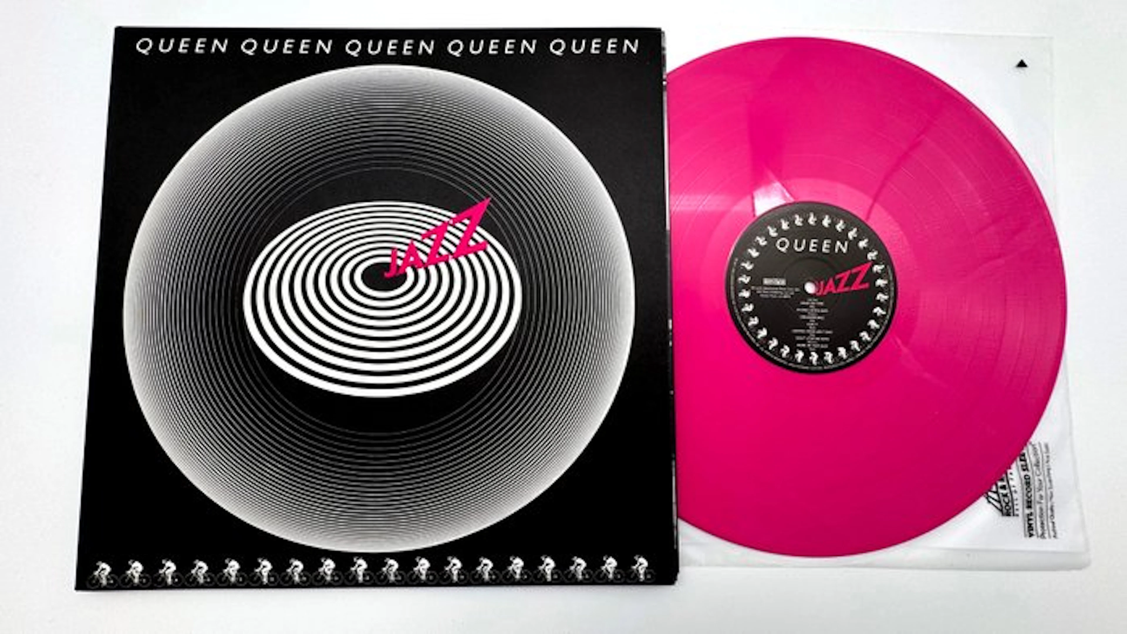 Queen - JAZZ [coloured pink Vinyl pressing] with Poster...