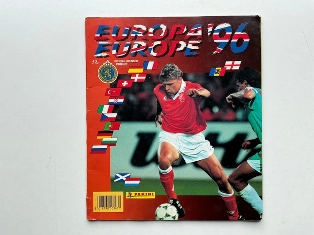 1996 Panini Euro 96 Dennis Bergkamp