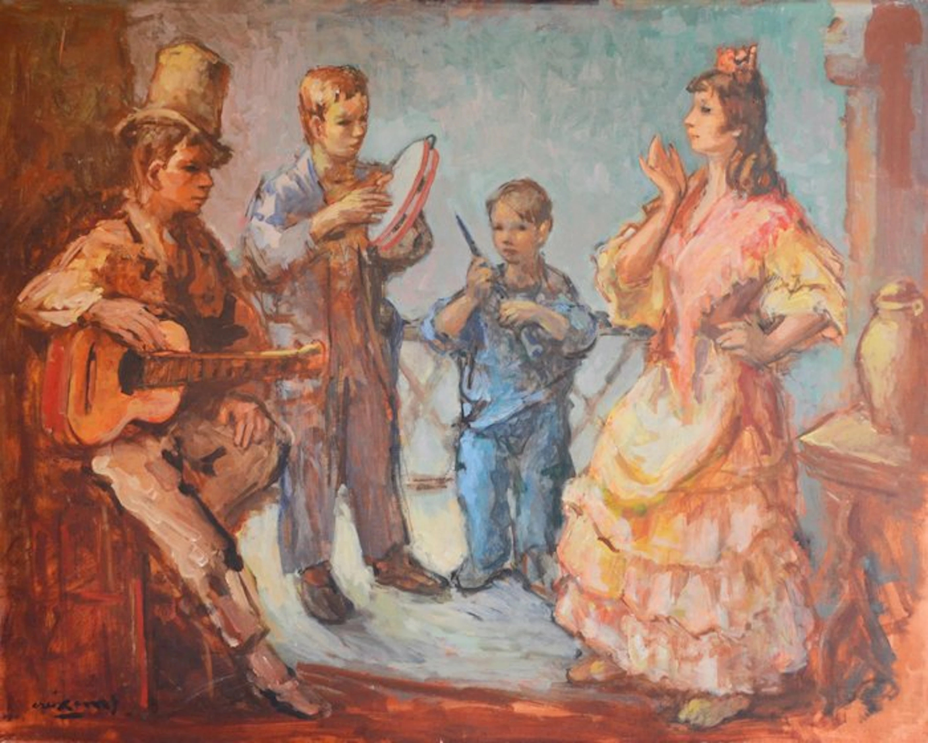 Pedro Creixams (1893-1965) - The concert