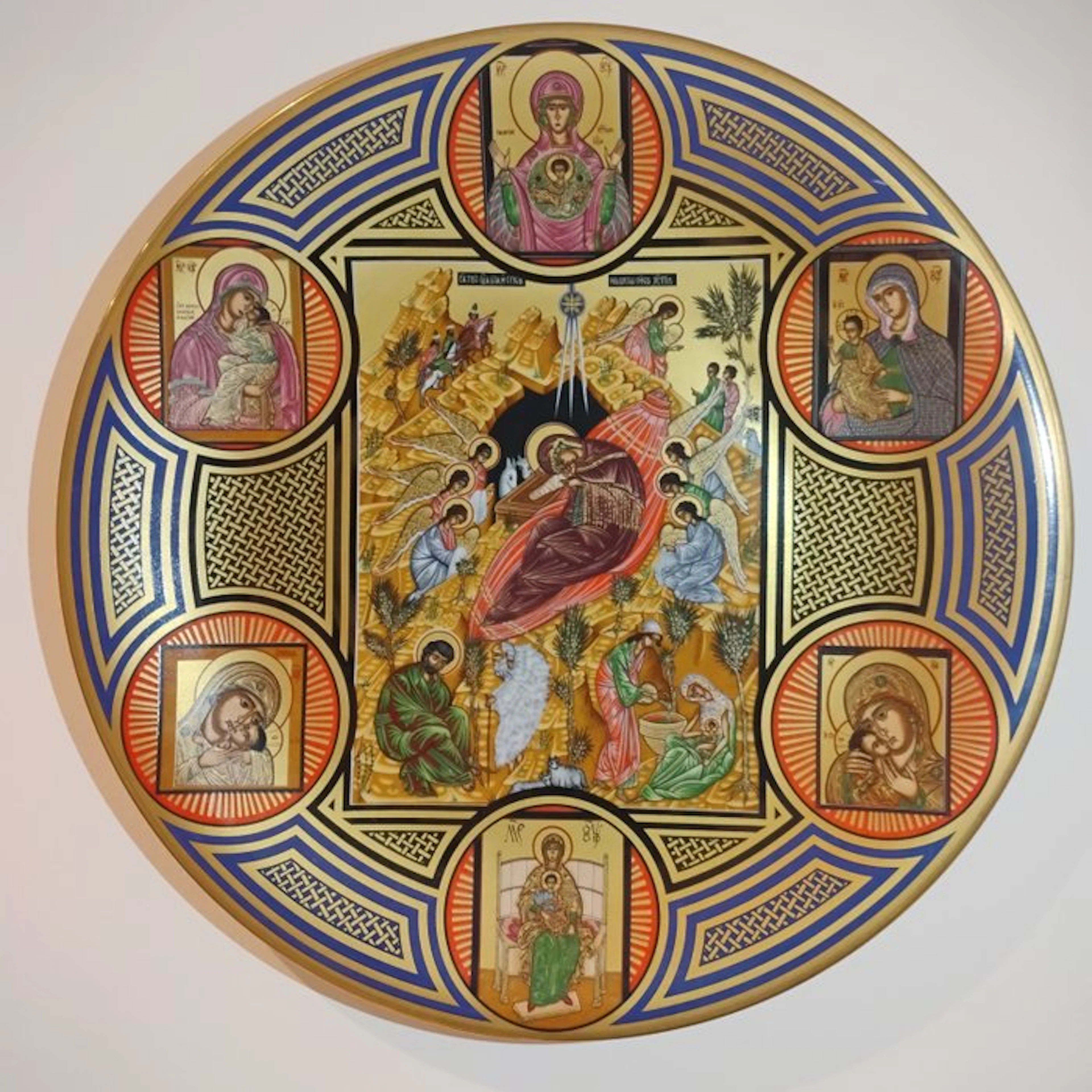 Villeroy & Boch - Demetrios E.Greven - Wall plate - Porcelain - Christmas icon
