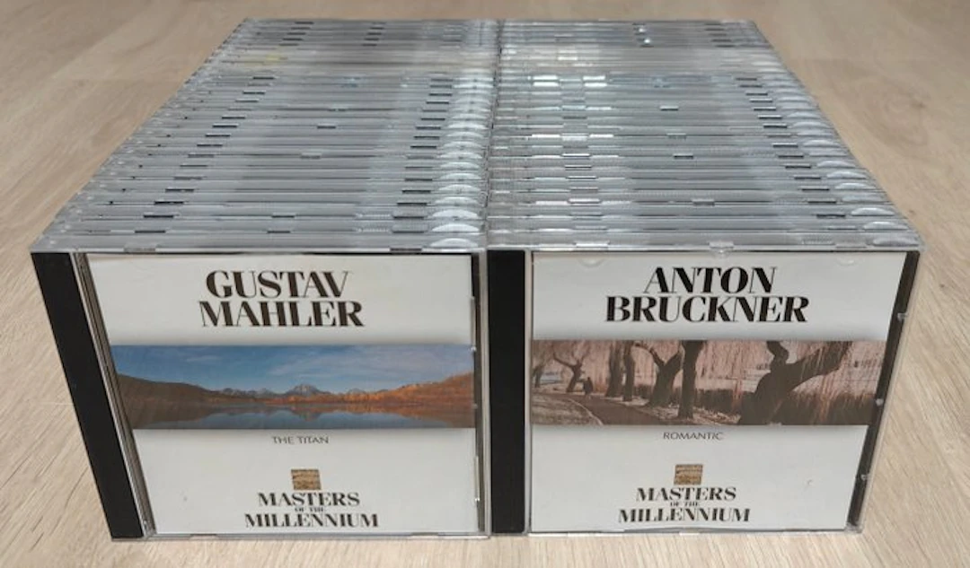Various Classical Composers - 60 x CDs - Series Masters of the Millenium