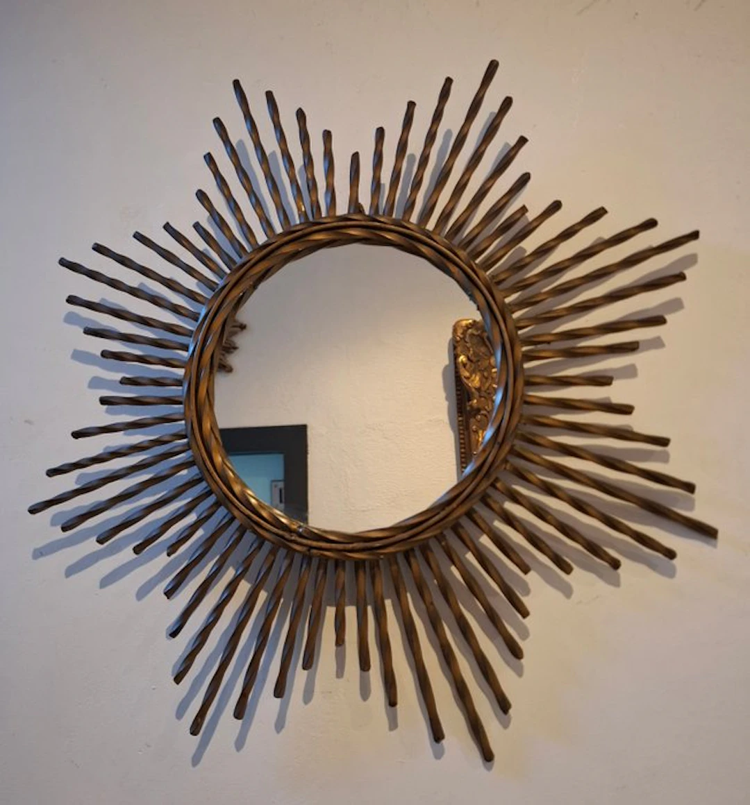 Mirror - Iron - Chic sun mirror