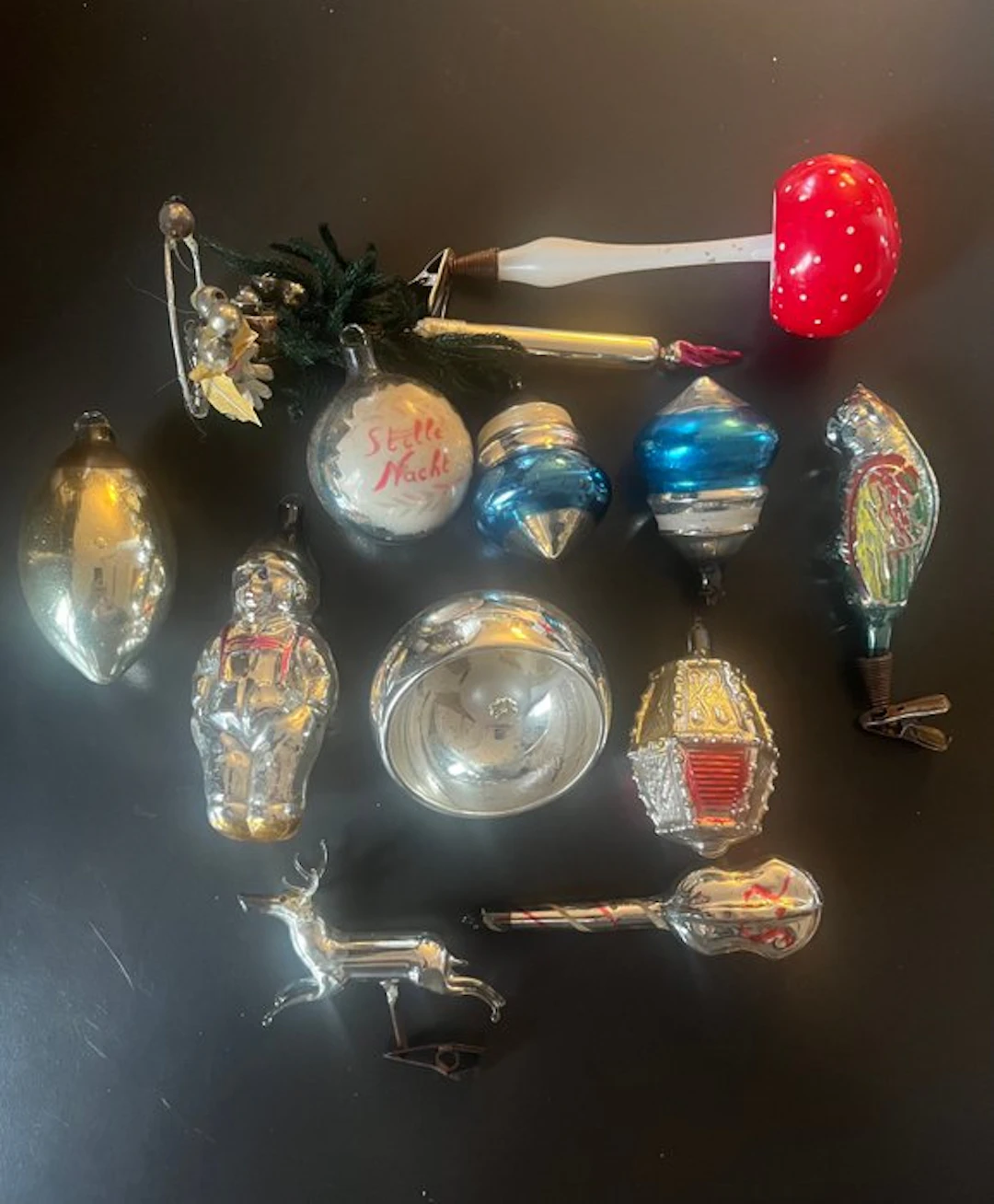 Christmas baubles Ajeko (12) - Glass