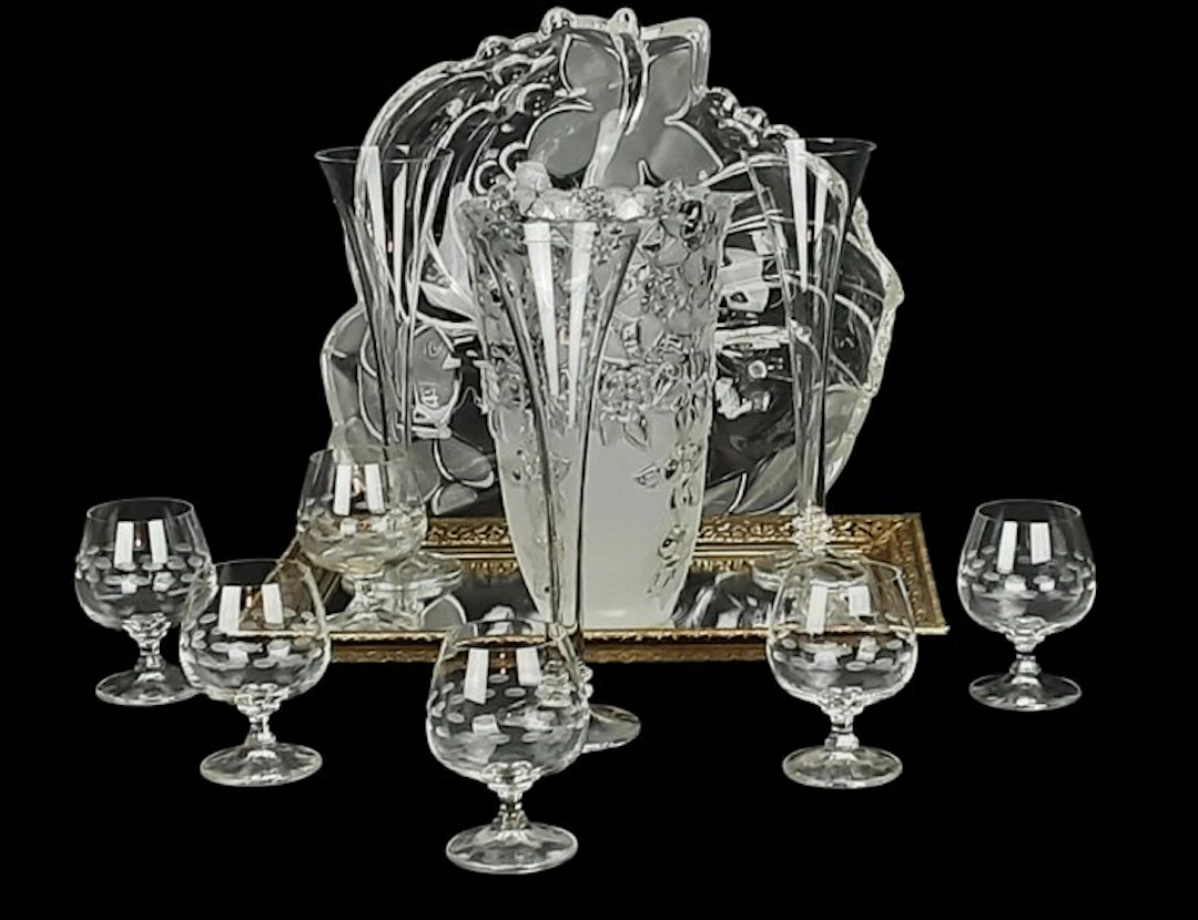 Leonardo - Drinking service (11) - Rock crystal