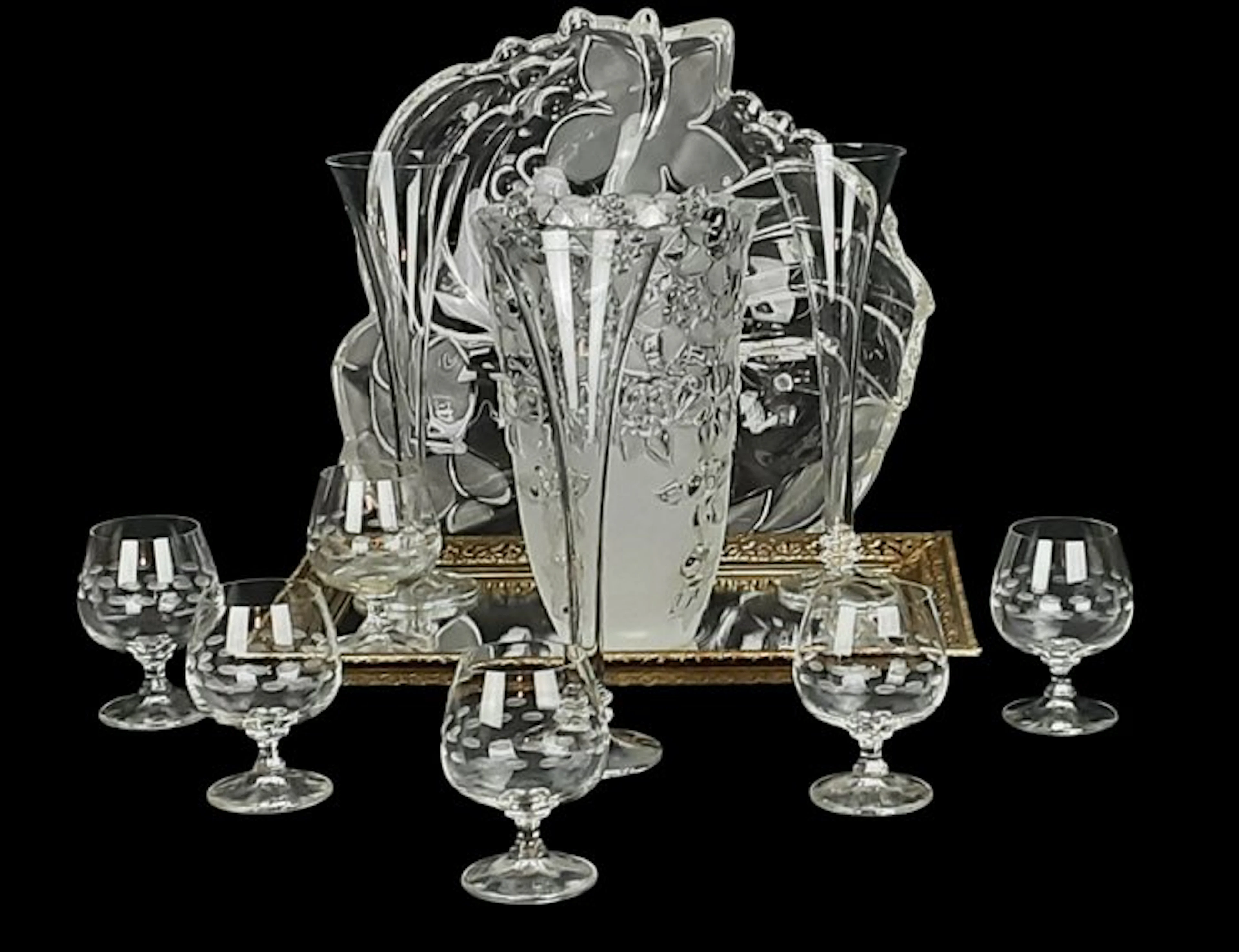 Leonardo - Drinking service (11) - Rock crystal