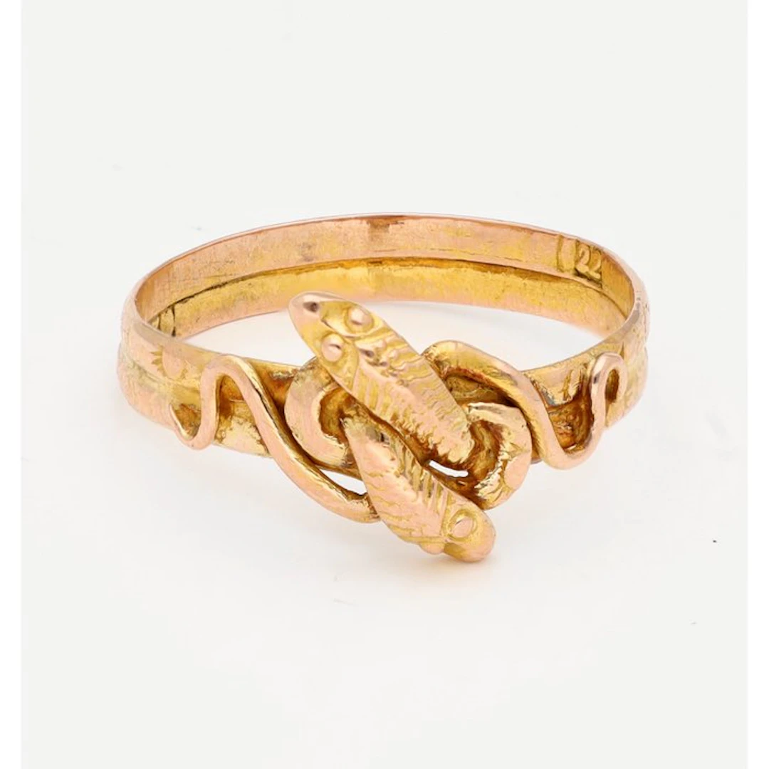 Ring - 14 kt. Rose gold - Slang