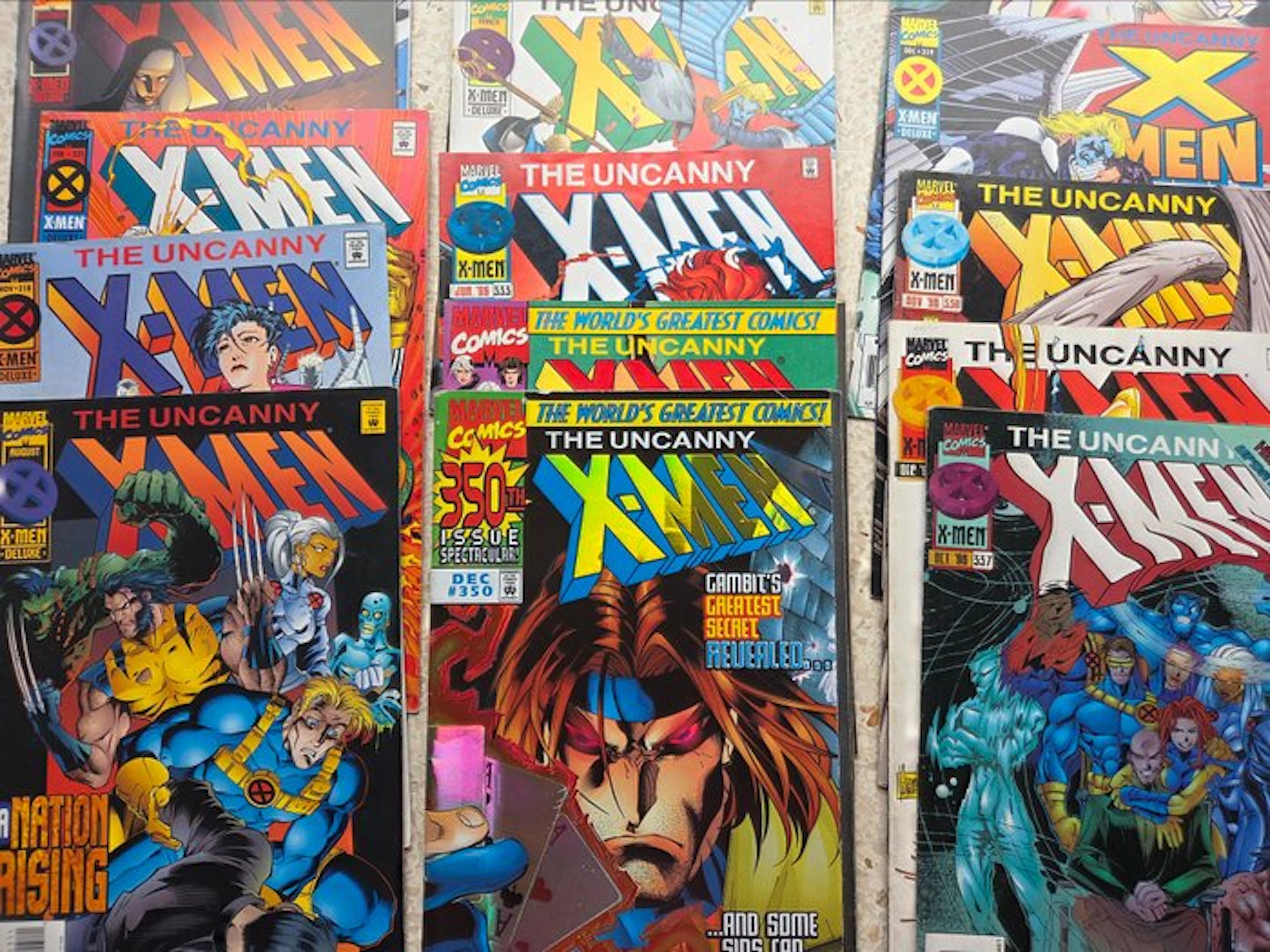 Uncanny X-Men - Various issues - 44 Comic - First edition - 1990/1998