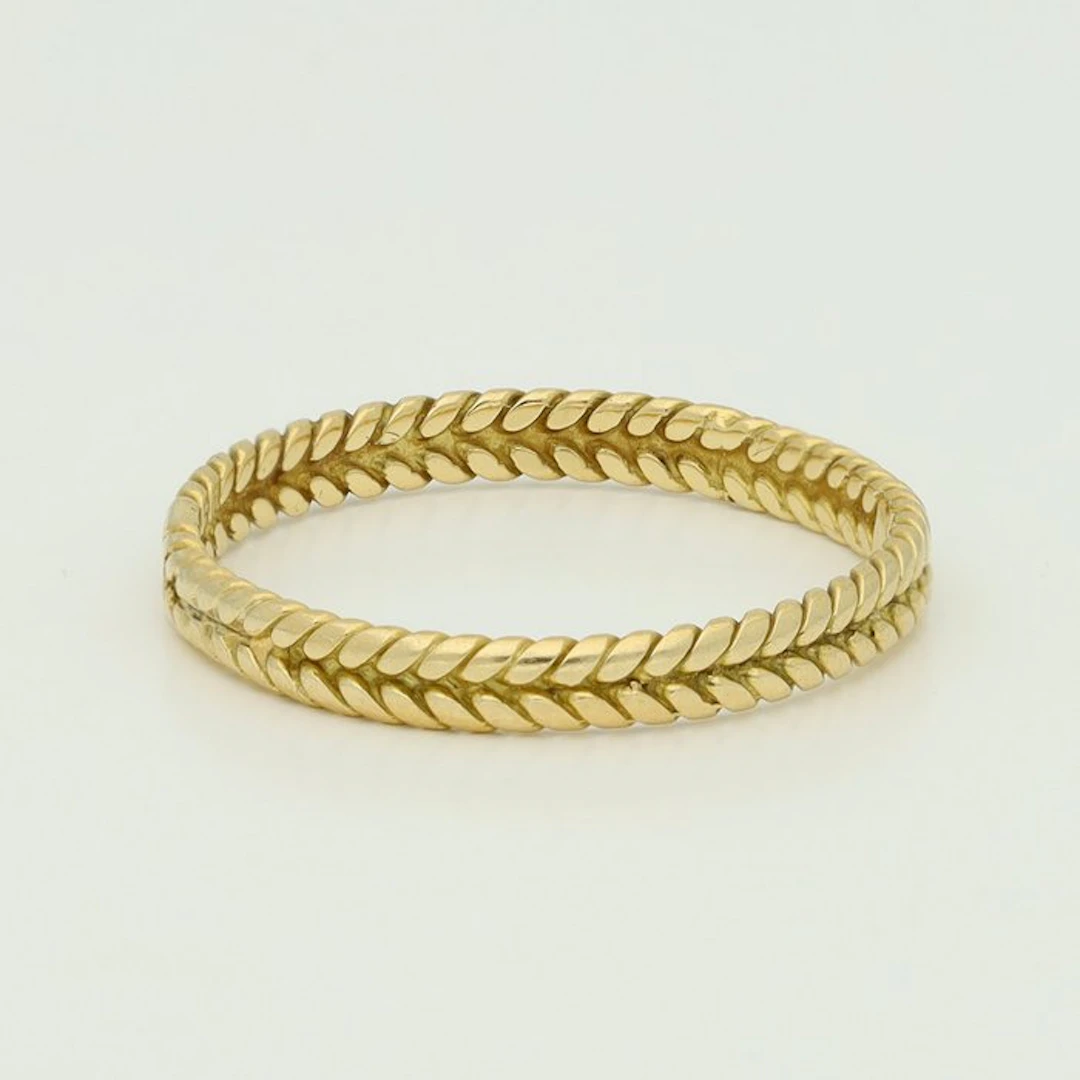 No reserve price - Ring - 18 kt. Yellow gold