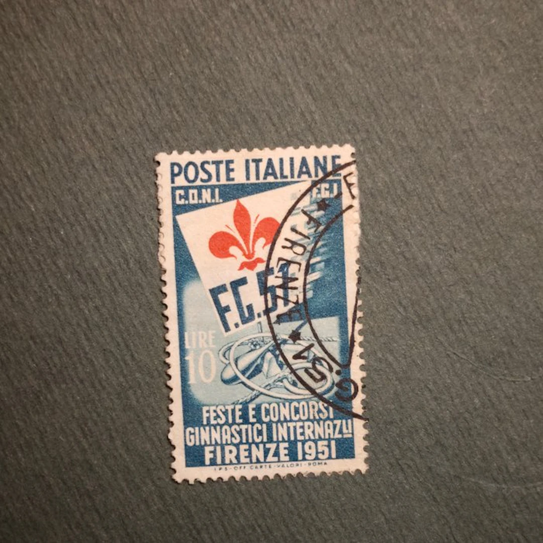 Italy 1951 - Ginnici - sassone 662