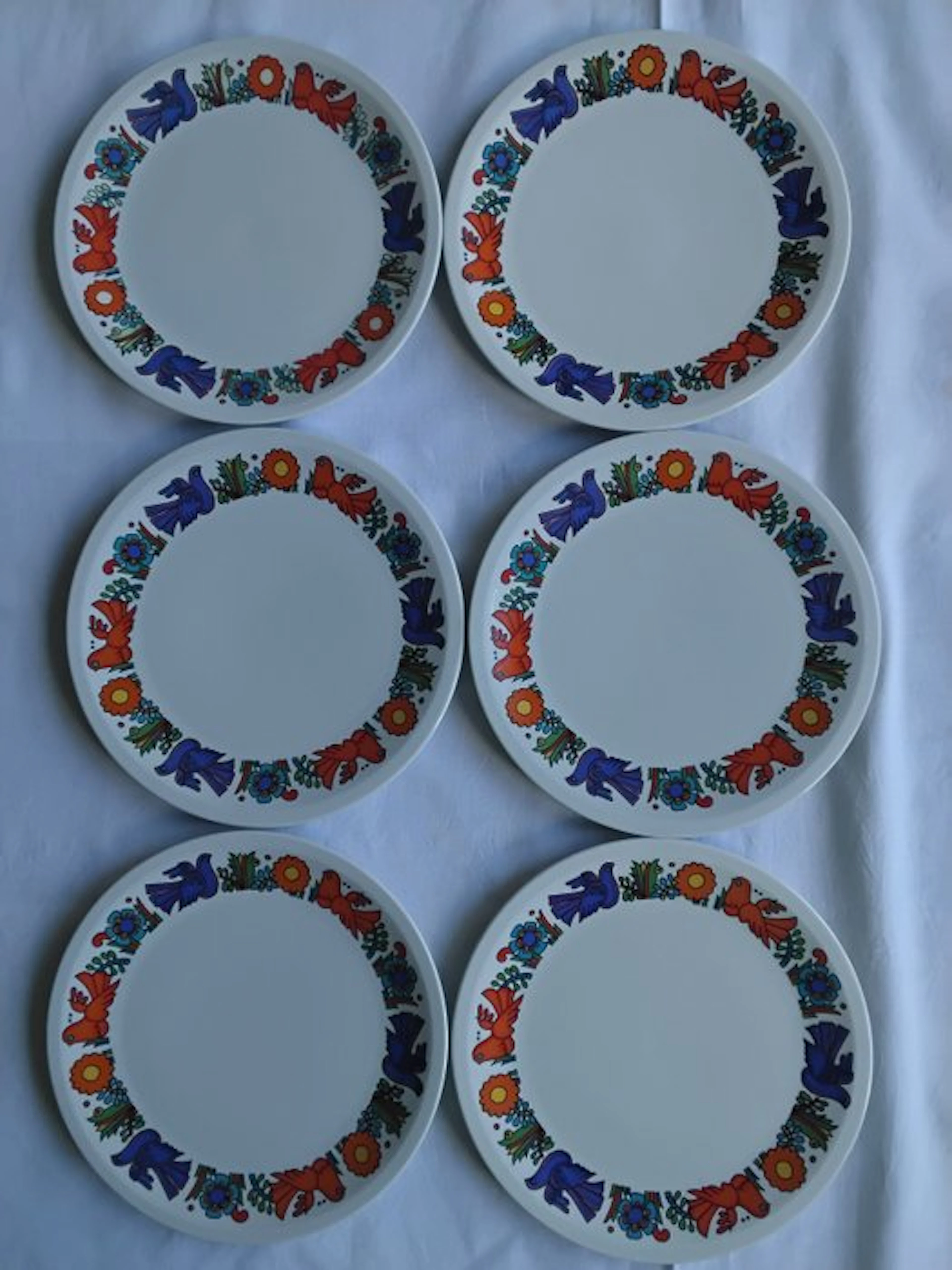 Villeroy & Boch - Plate (6) - Acapulco - Ceramic