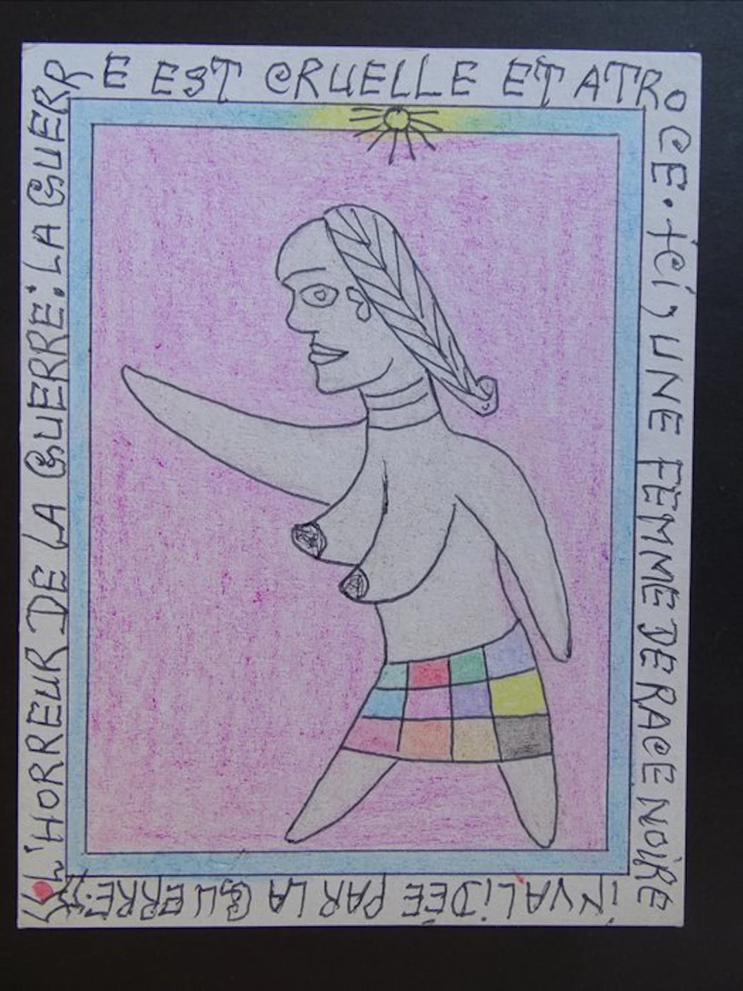 Frédéric Bruly-Bouabré (1923-2014) - Femme