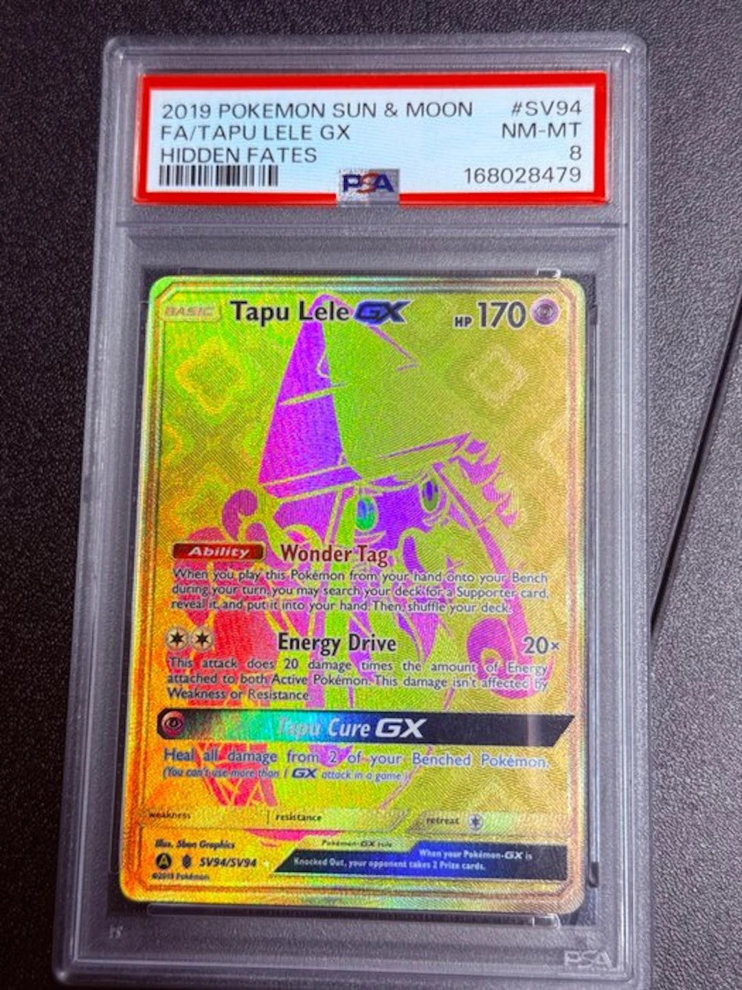 Pokémon - 1 Graded card - Tapu Lele-GX SV94/SV94 Full art
