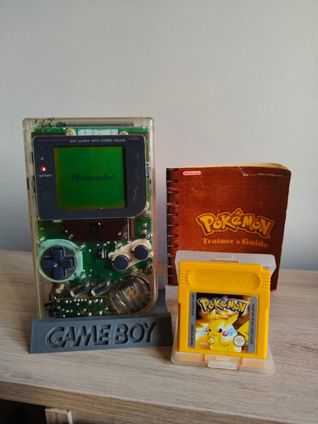 Nintendo - Gameboy Classic - Game Boy transparente +...