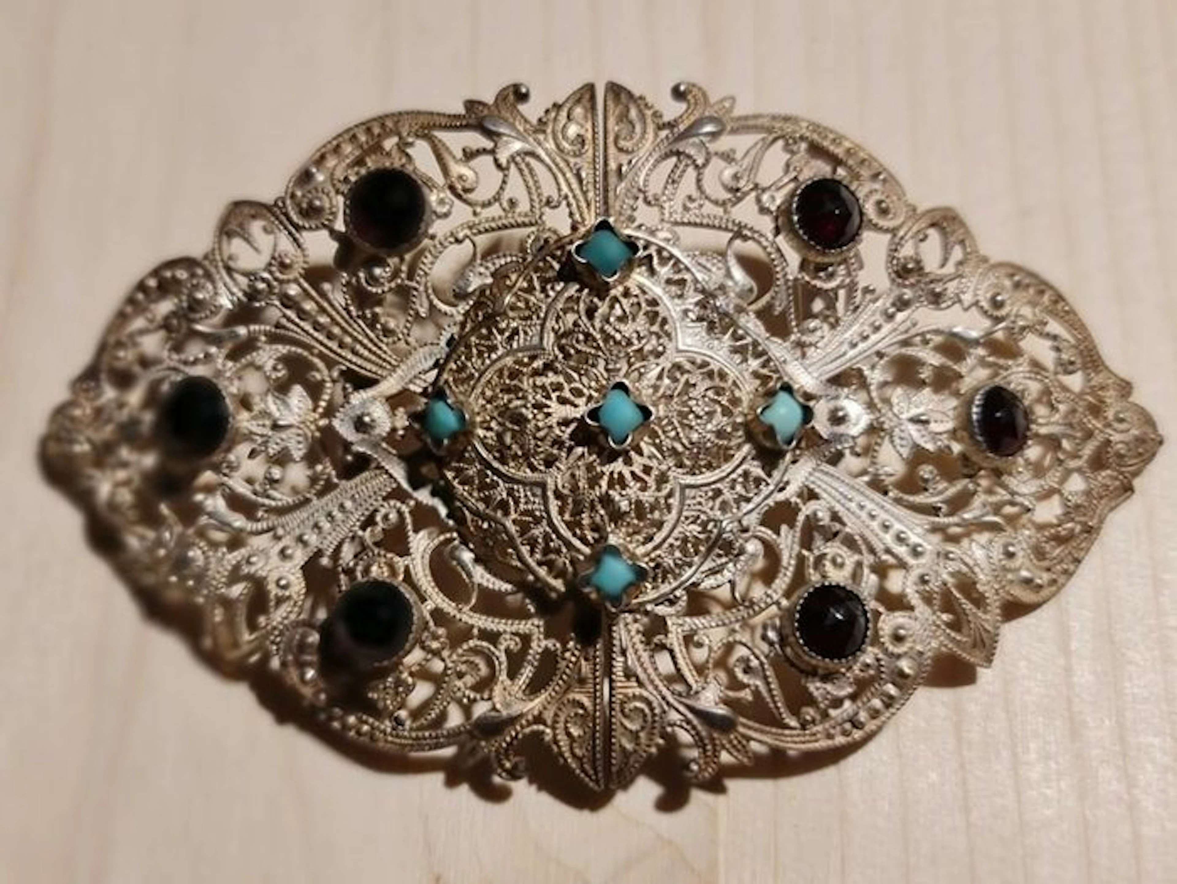 No reserve price - Brooch Silver