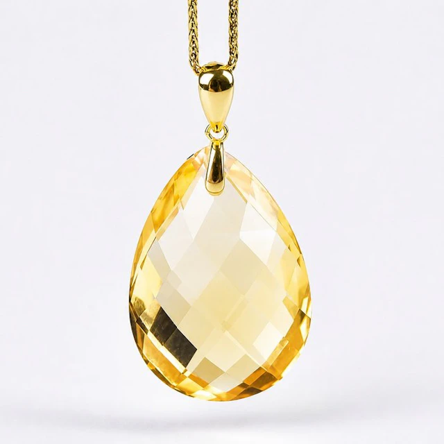 No reserve price - Necklace with pendant - 18 kt