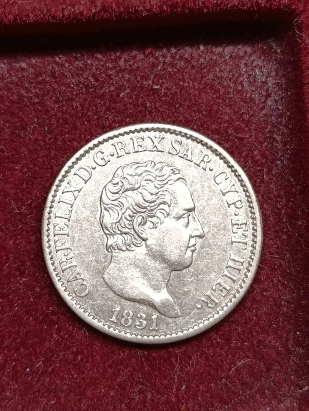 Italy, Savoy Carlo Felice. 50 Centesimi 1831 - R2