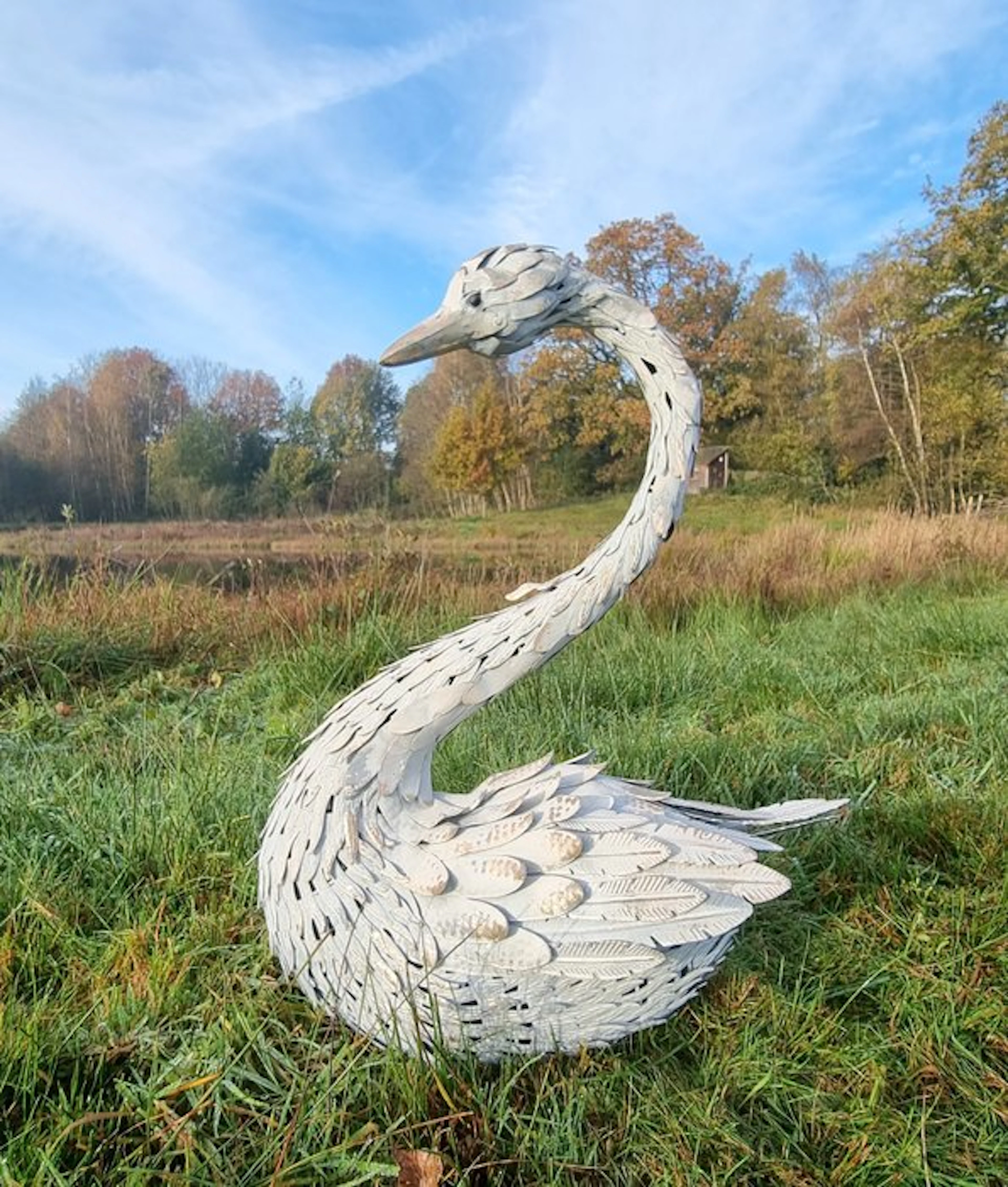 Figure - Levensechte zwaan - Iron