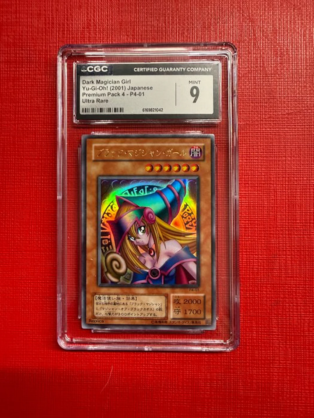 Konami - 1 Graded card - Yu-Gi-Oh! - Dark Magician Girl P4-01 - CGC 9