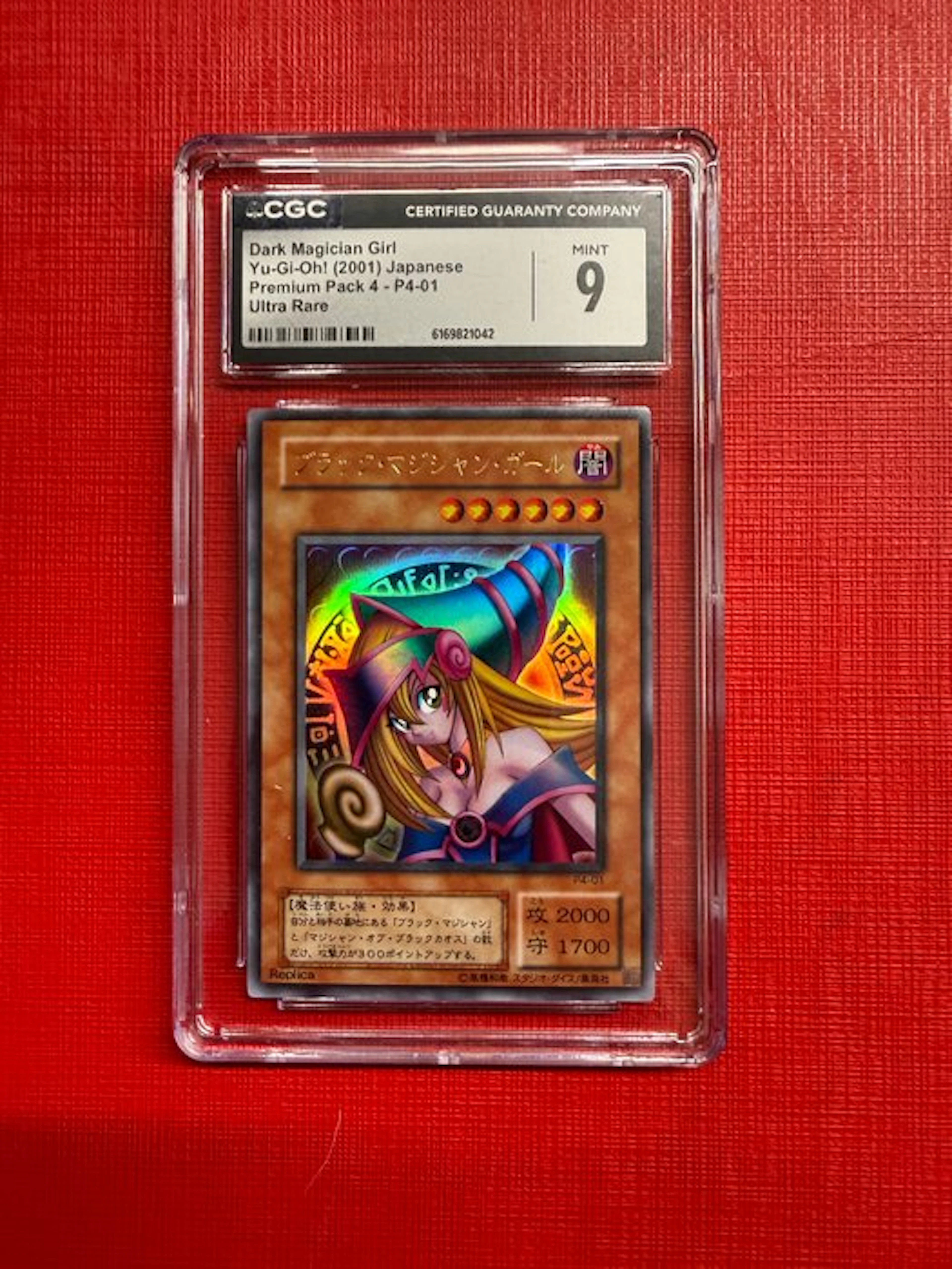 Konami - 1 Graded card - Yu-Gi-Oh! - Dark Magician Girl P4-01 - CGC 9