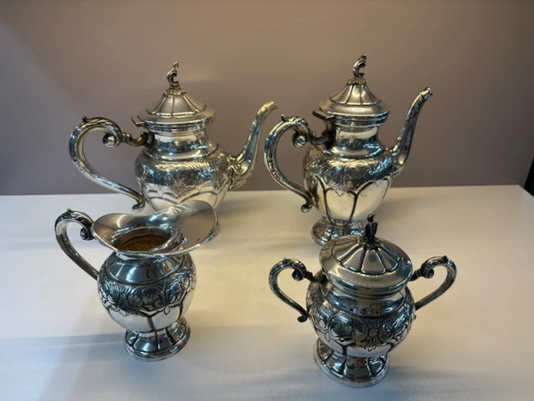 Tea service - .800 silver