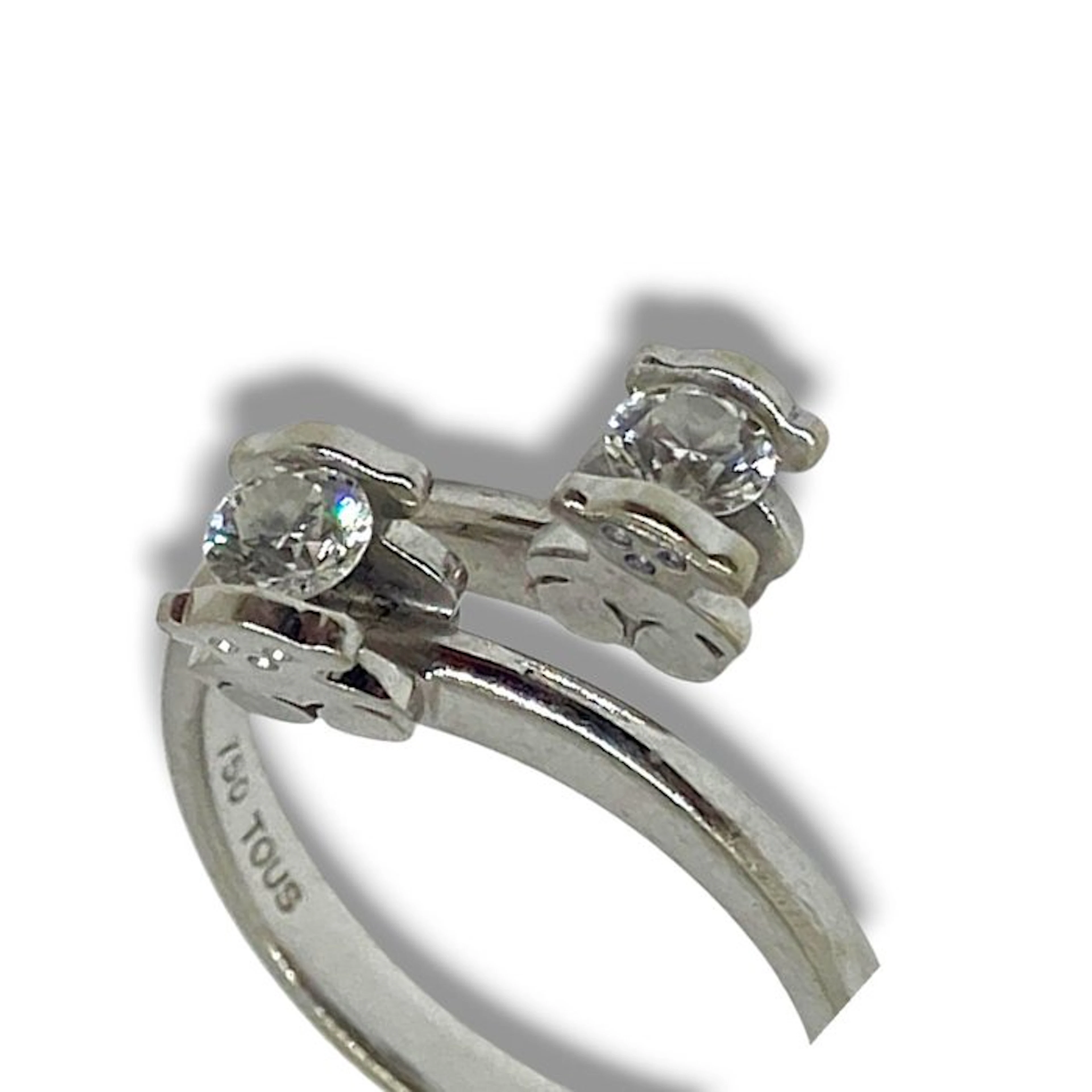Tous - Ring - sweet diamonds - 18 kt. White gold - 0.20ct. tw. Diamond