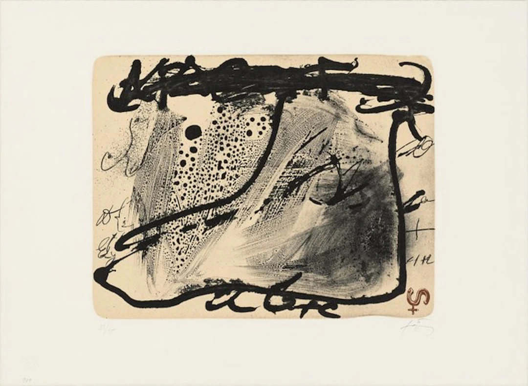 Antoni Tapies (1923-2012) - Eperon