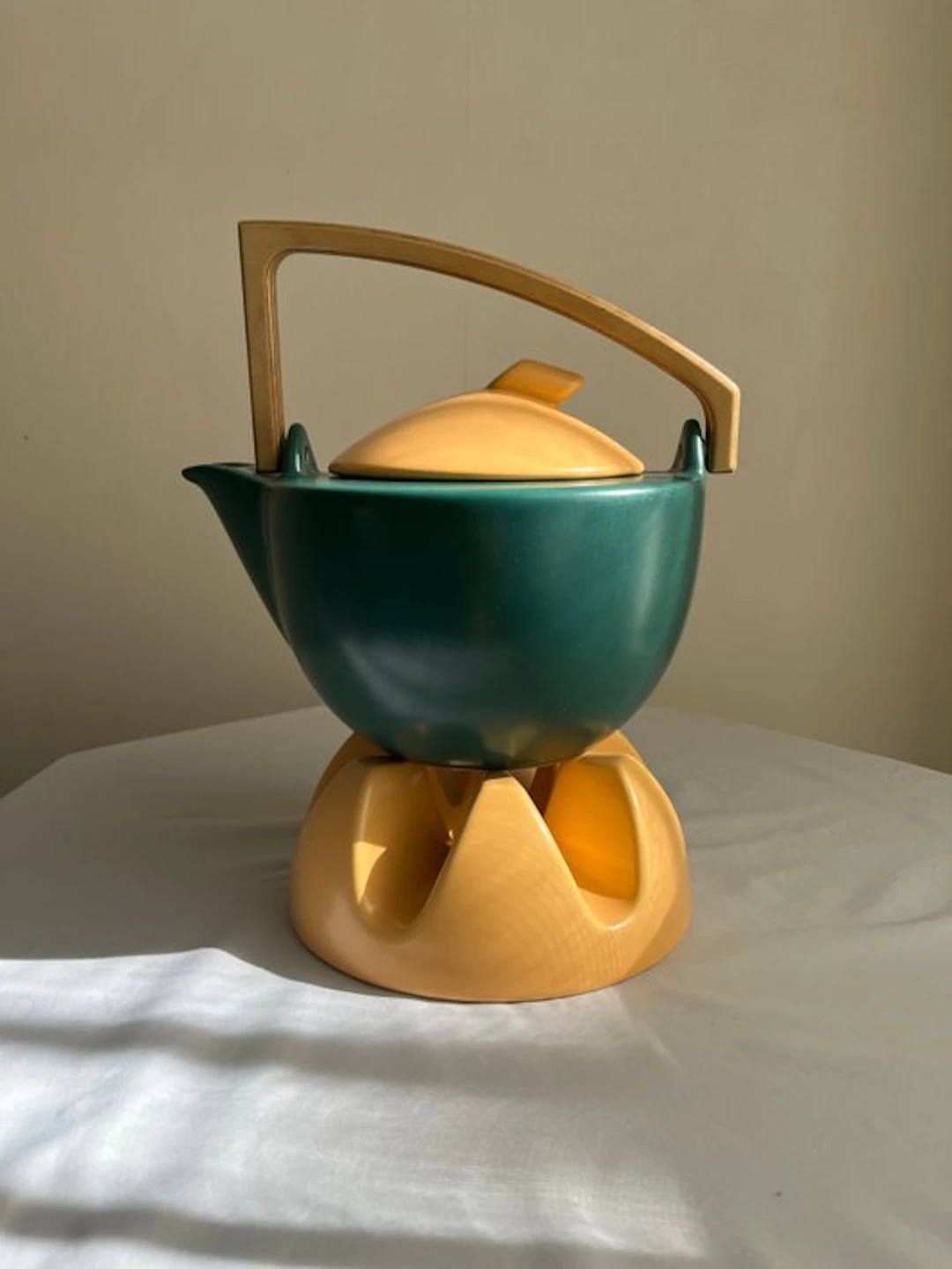Waechtersbach Pasiega - Teapot - Ceramic, Wood