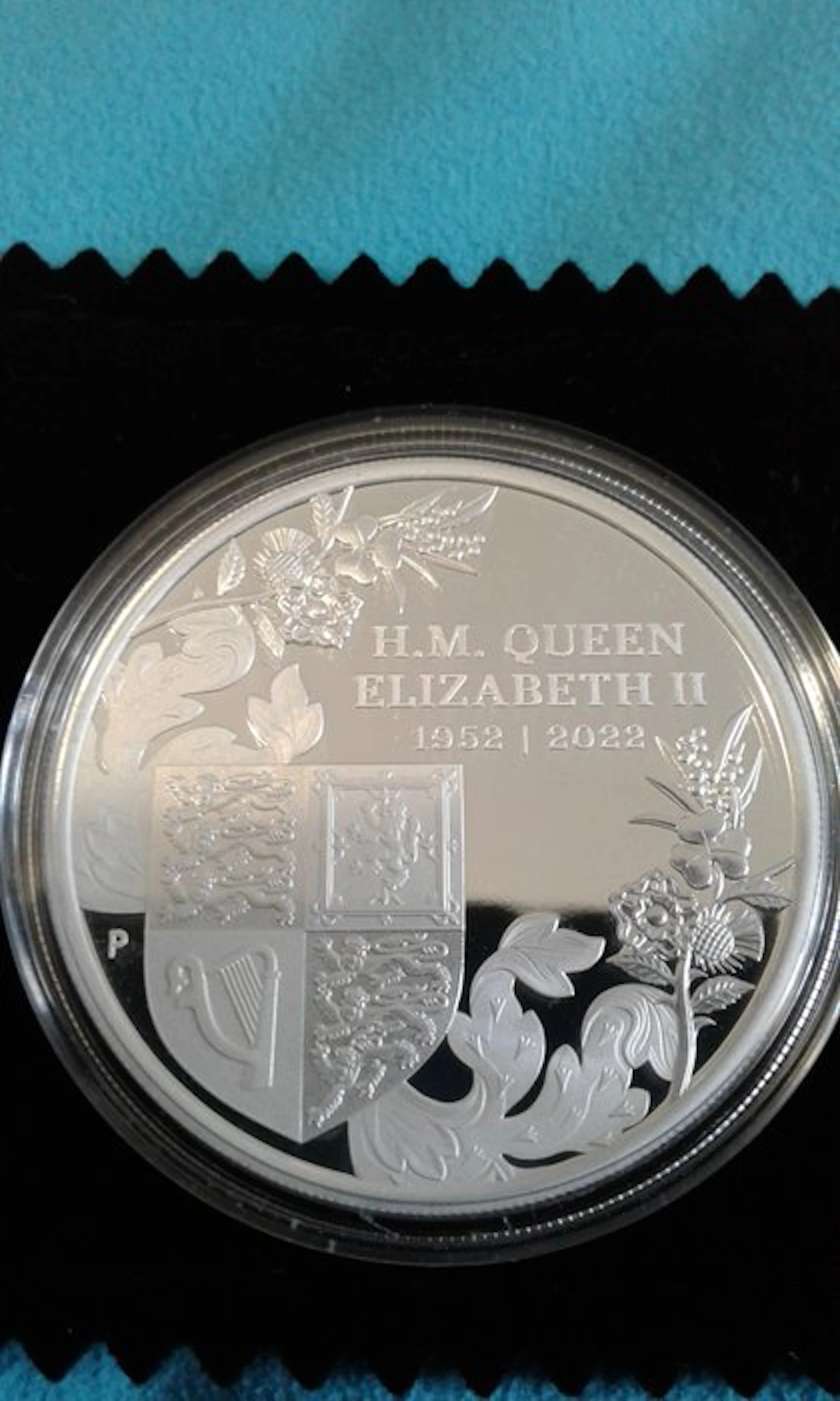 Australia. 1 Dollar 2022 Platinum Jubilee, 1 oz proof (No reserve price)
