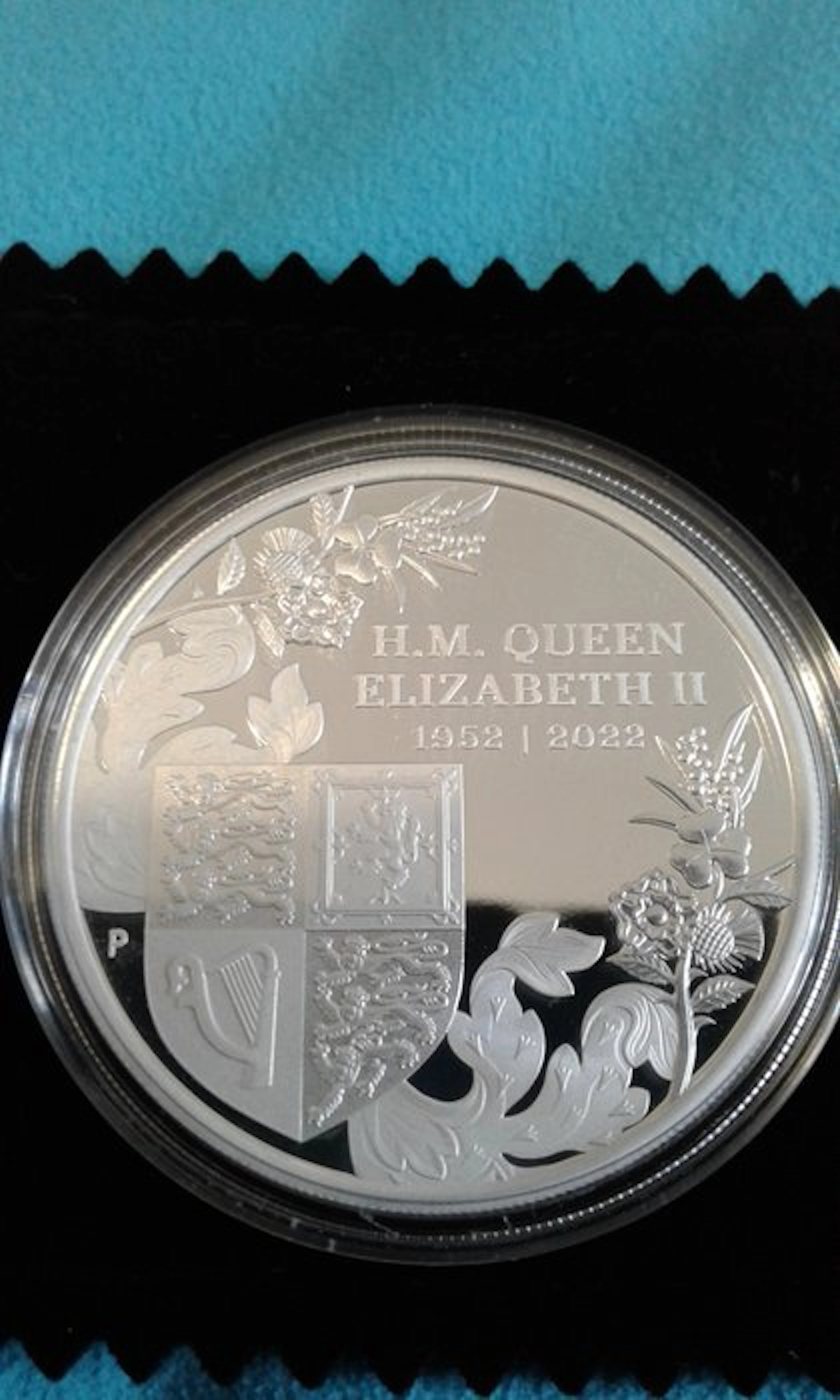 Australia. 1 Dollar 2022 Platinum Jubilee, 1 oz proof (No reserve price)